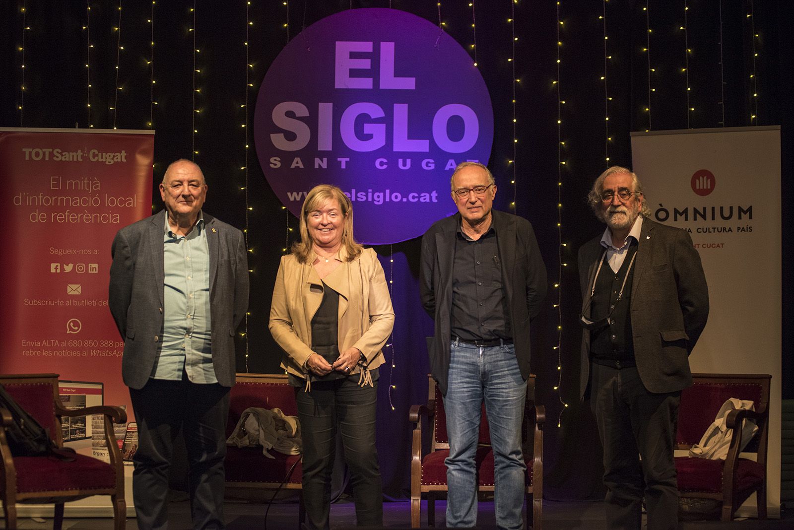 La Taula Rodona sobre Joan Triadú ha tingut lloc a El Siglo. FOTO: Bernat Millet