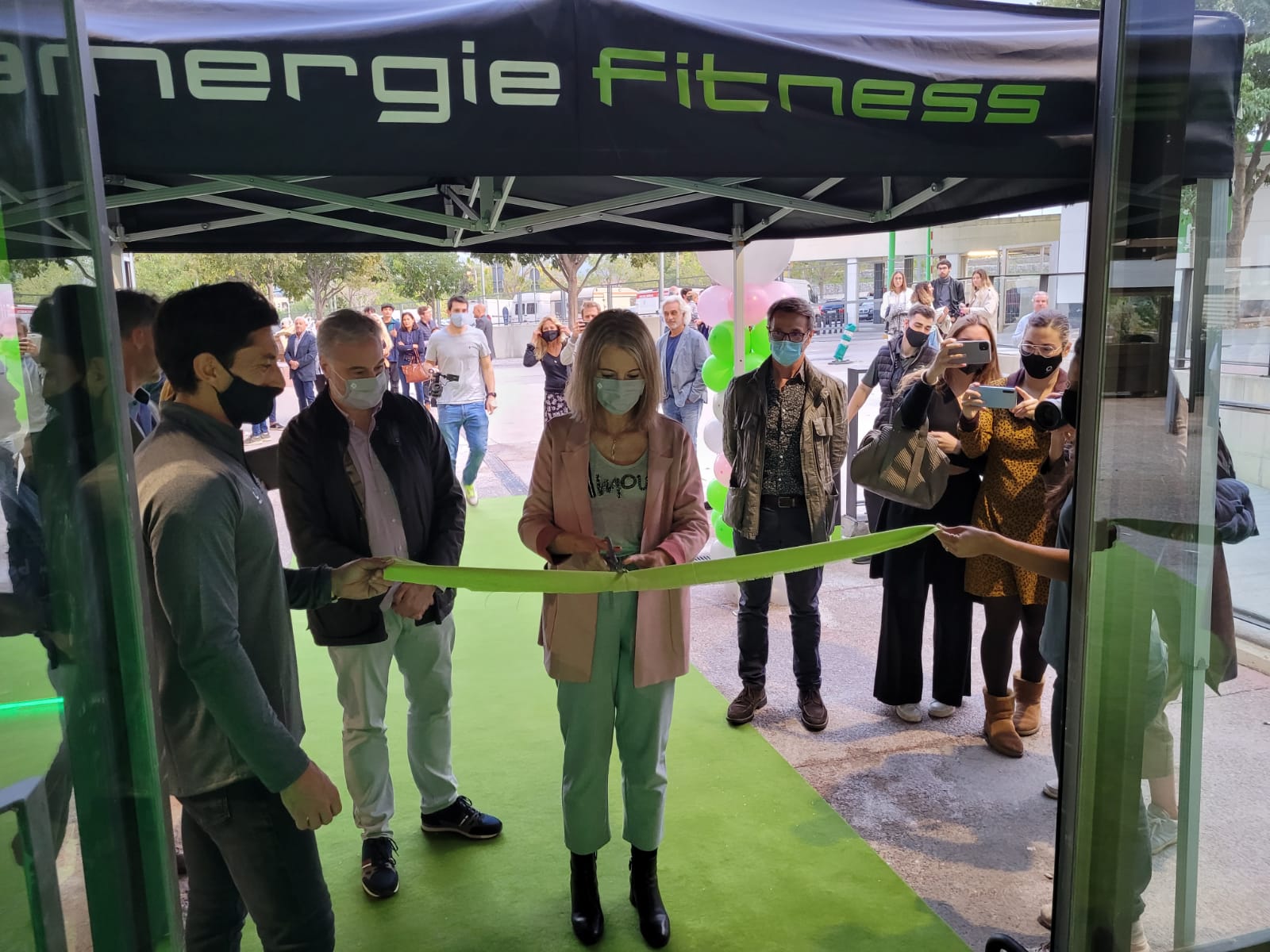 Inauguració Énergie Fitness Sant Cugat. FOTO: Mikel Vilalta.