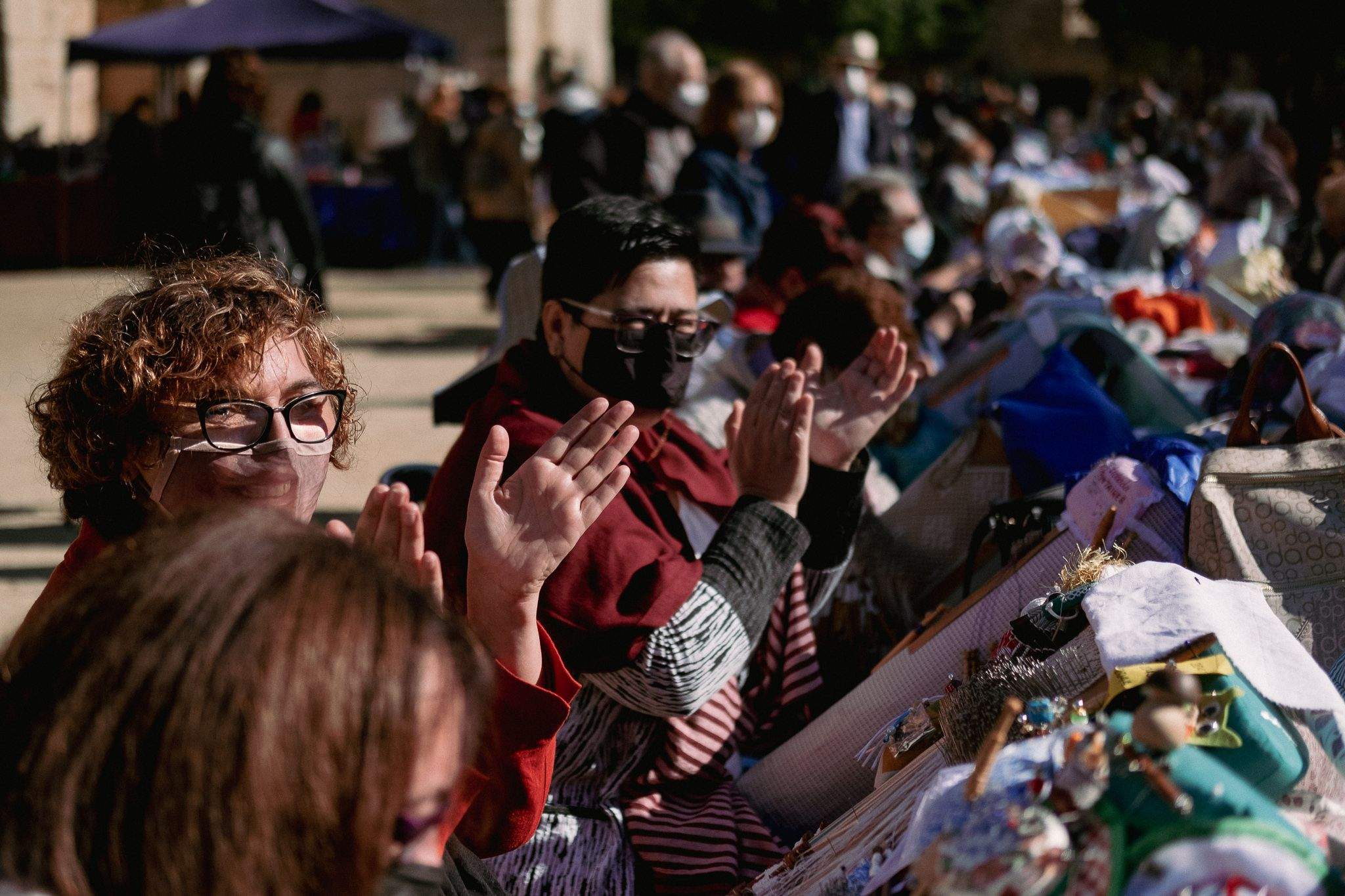 Trobada de Puntaires de la Festa de Tardor. FOTO: Ale Gómez