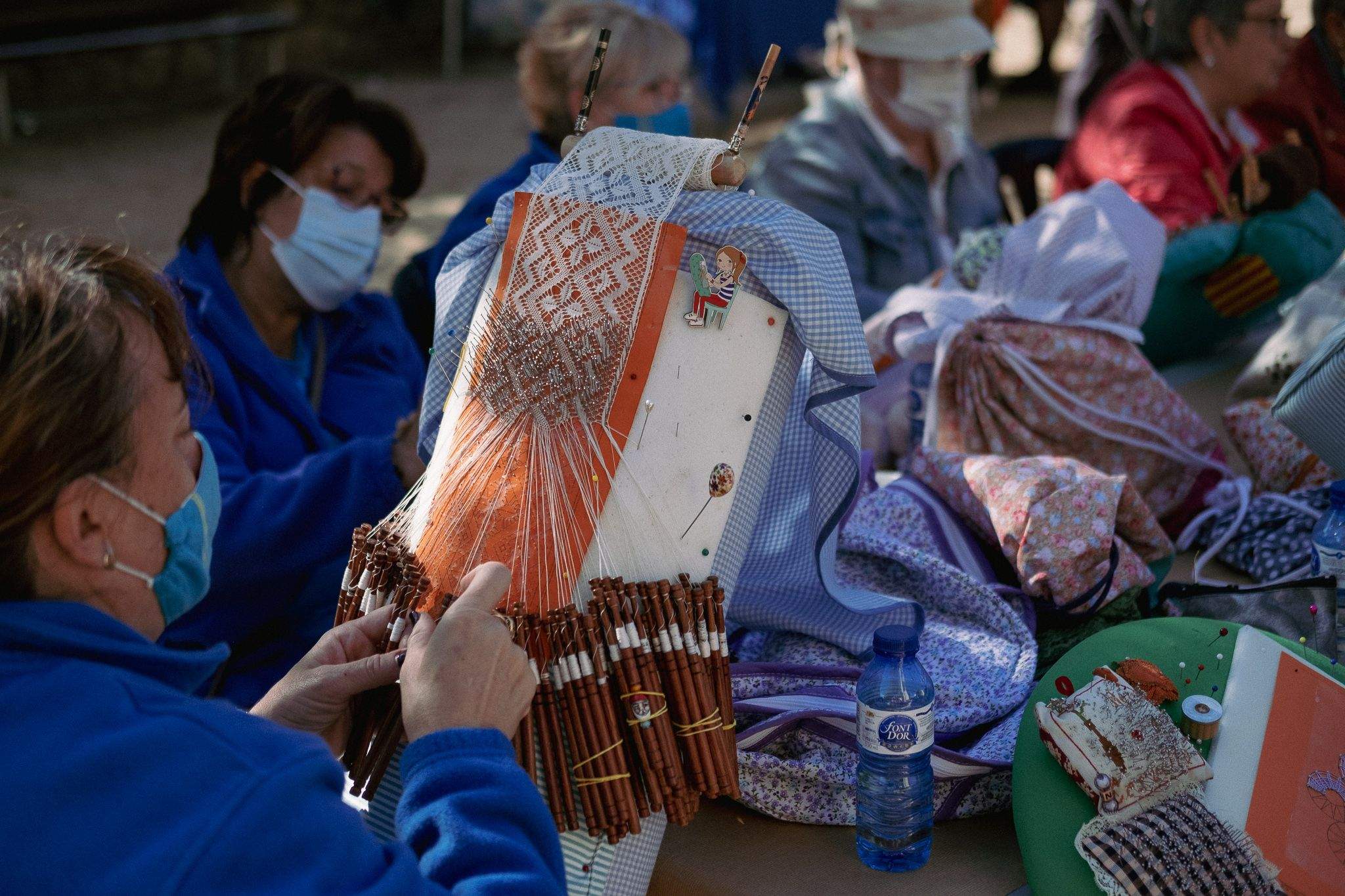 Trobada de Puntaires de la Festa de Tardor. FOTO: Ale Gómez