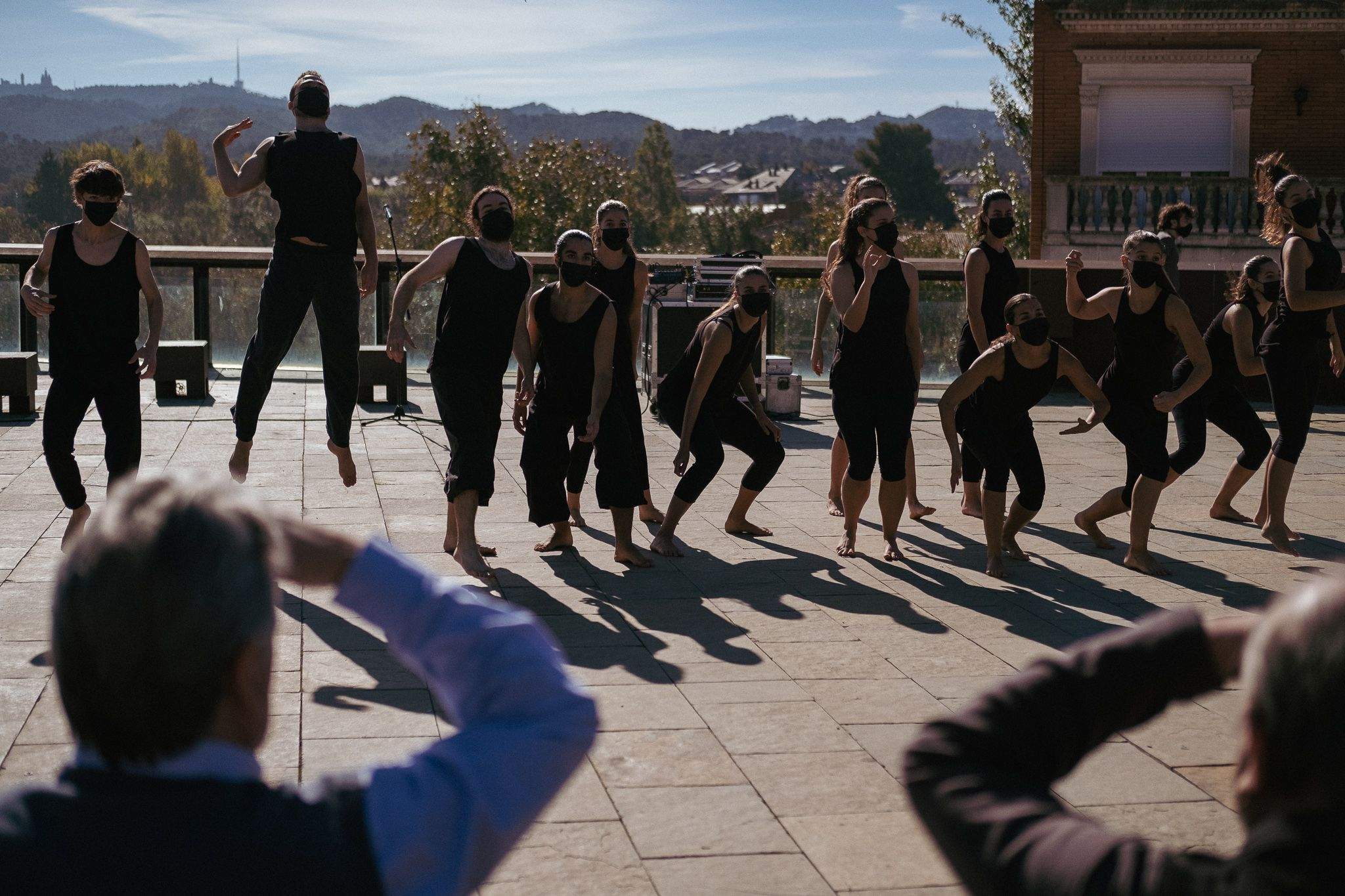 Ballada del cos de dansa i juvenils de l’Esbart Sant Cugat. FOTO: Ale Gómez