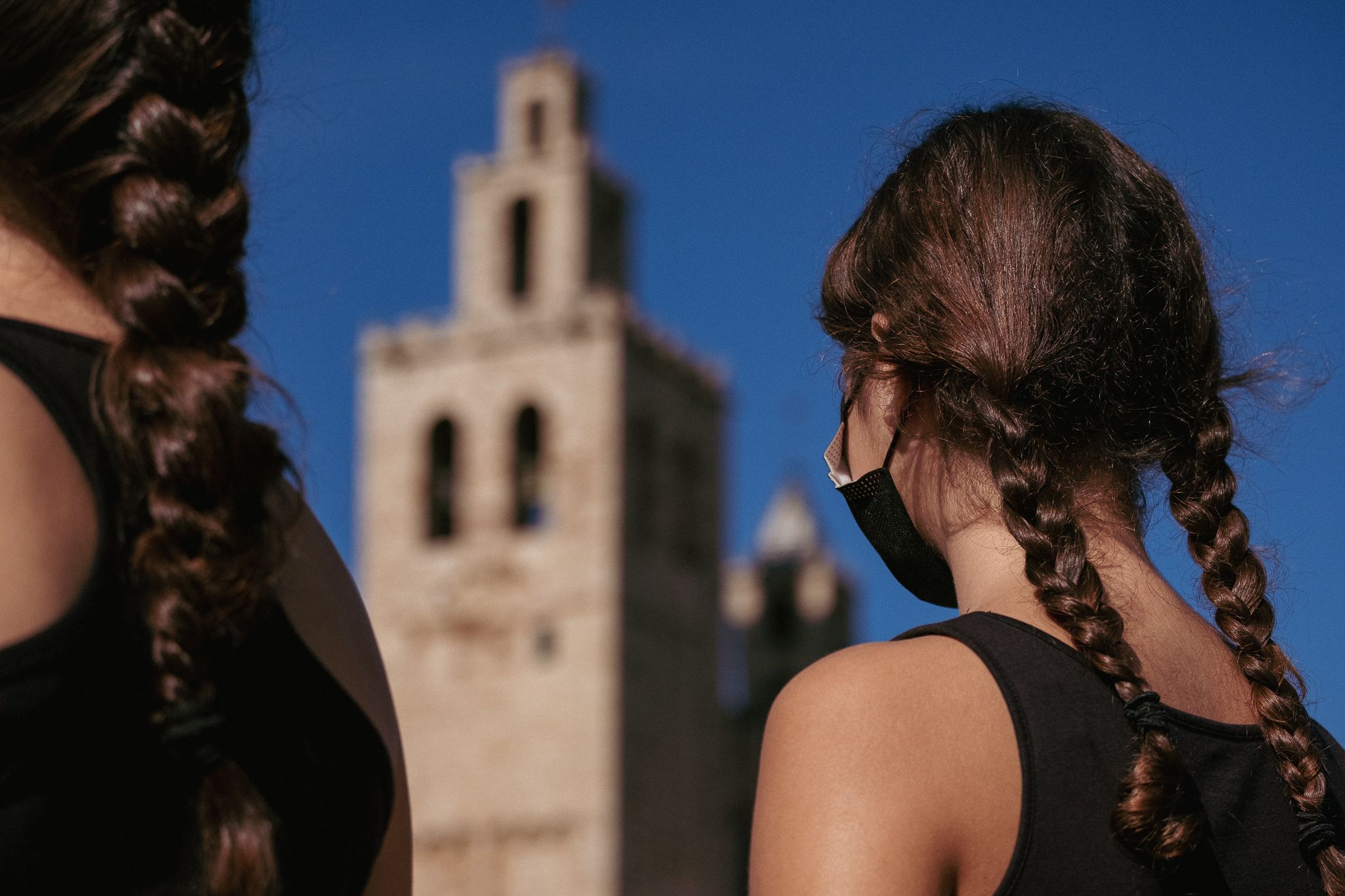Ballada del cos de dansa i juvenils de l’Esbart Sant Cugat. FOTO: Ale Gómez