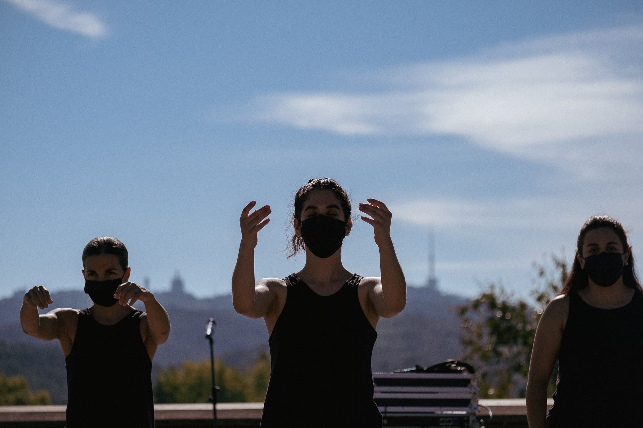 Ballada del cos de dansa i juvenils de l’Esbart Sant Cugat. FOTO: Ale Gómez