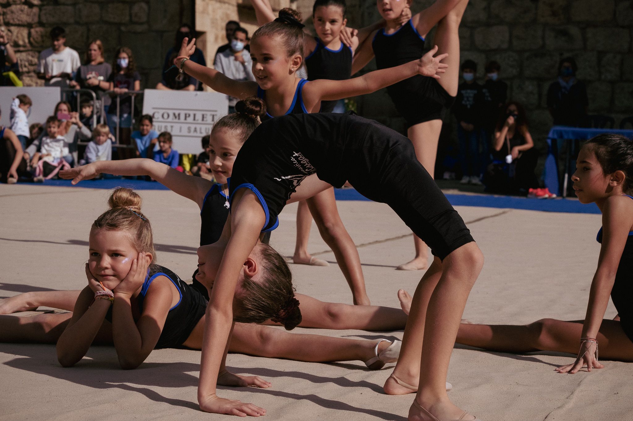 Exhibició de tardor Gimnàstica Sant Cugat. FOTO: Ale Gómez