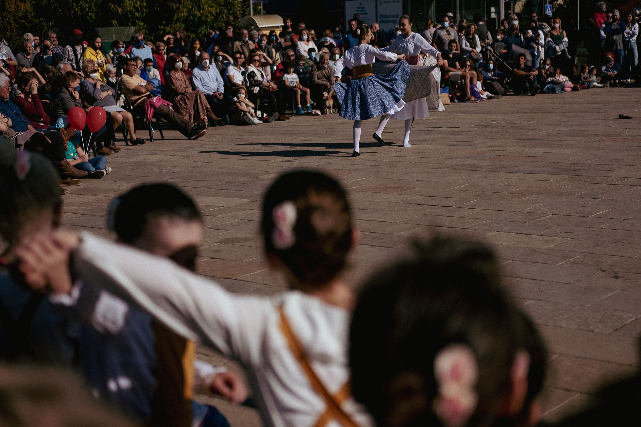 Ballada de l’Escola de Dansa del Grup Mediterrània. FOTO: Ale Gómez