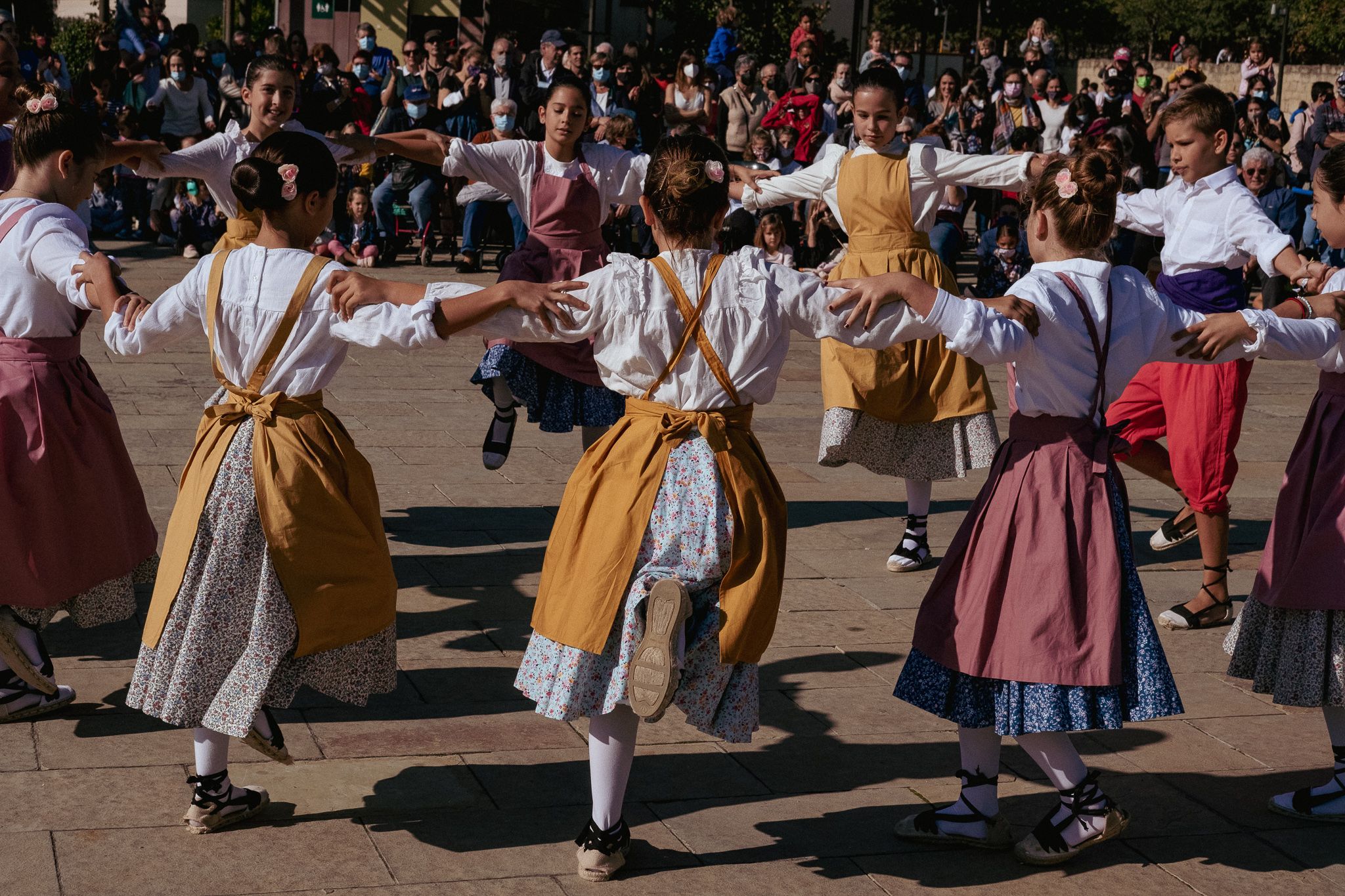 Ballada de l’Escola de Dansa del Grup Mediterrània. FOTO: Ale Gómez