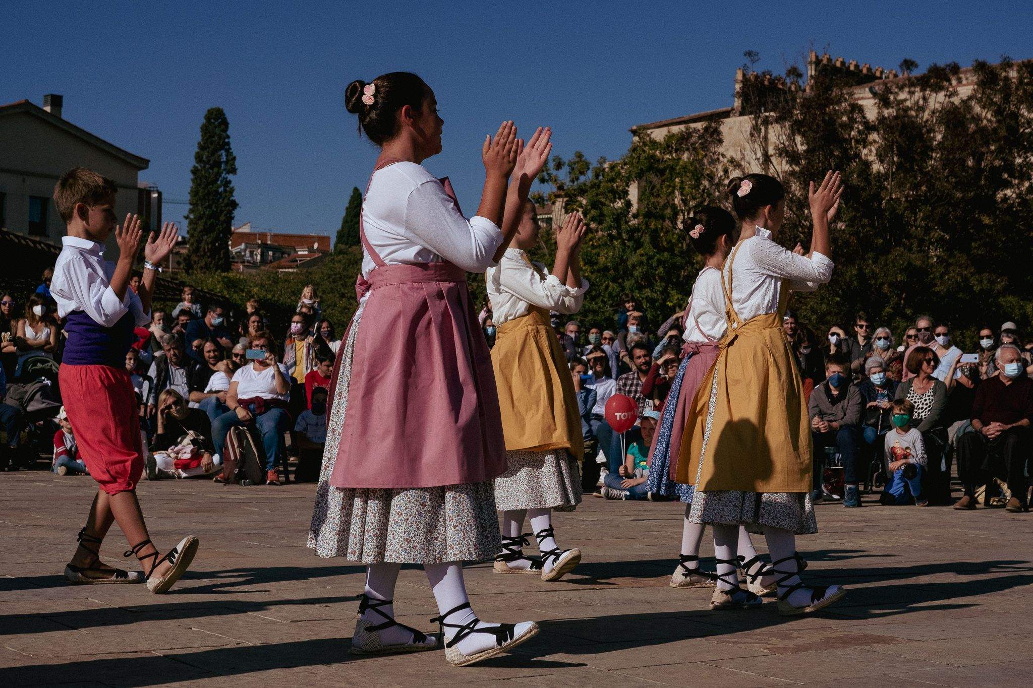 Ballada de l’Escola de Dansa del Grup Mediterrània. FOTO: Ale Gómez