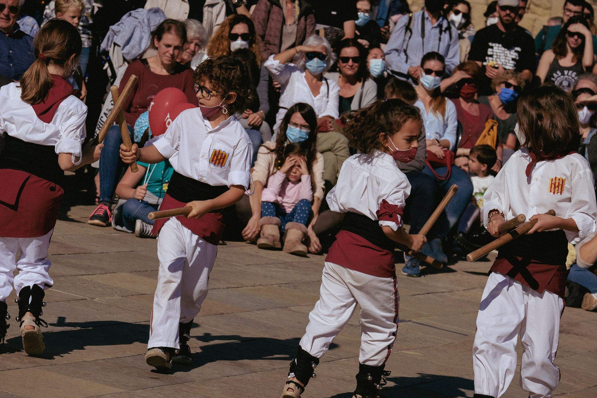 Mostra de Tardor dels Bastoners de Sant Cugat. FOTO: Ale Gómez