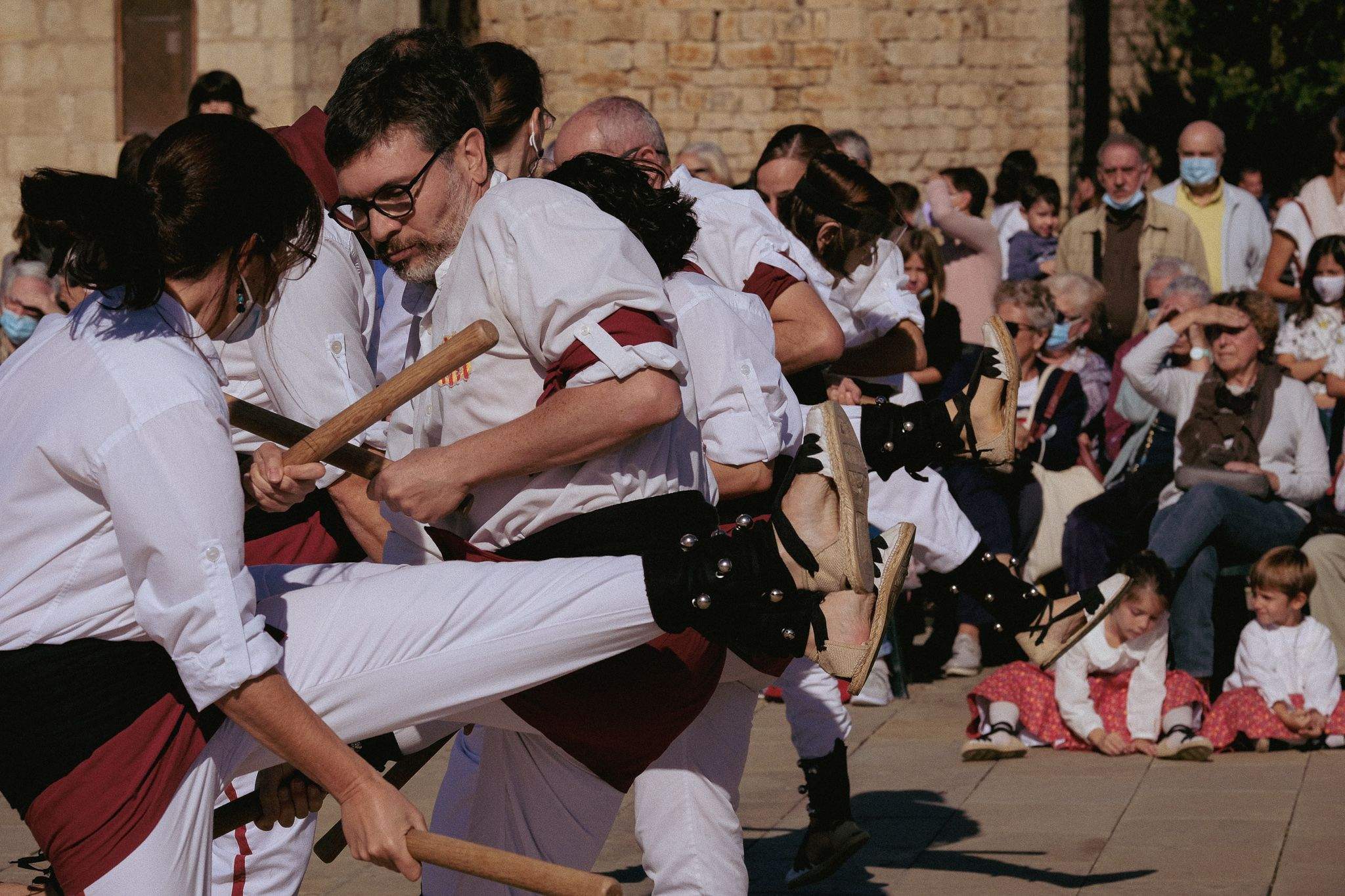 Mostra de Tardor dels Bastoners de Sant Cugat. FOTO: Ale Gómez