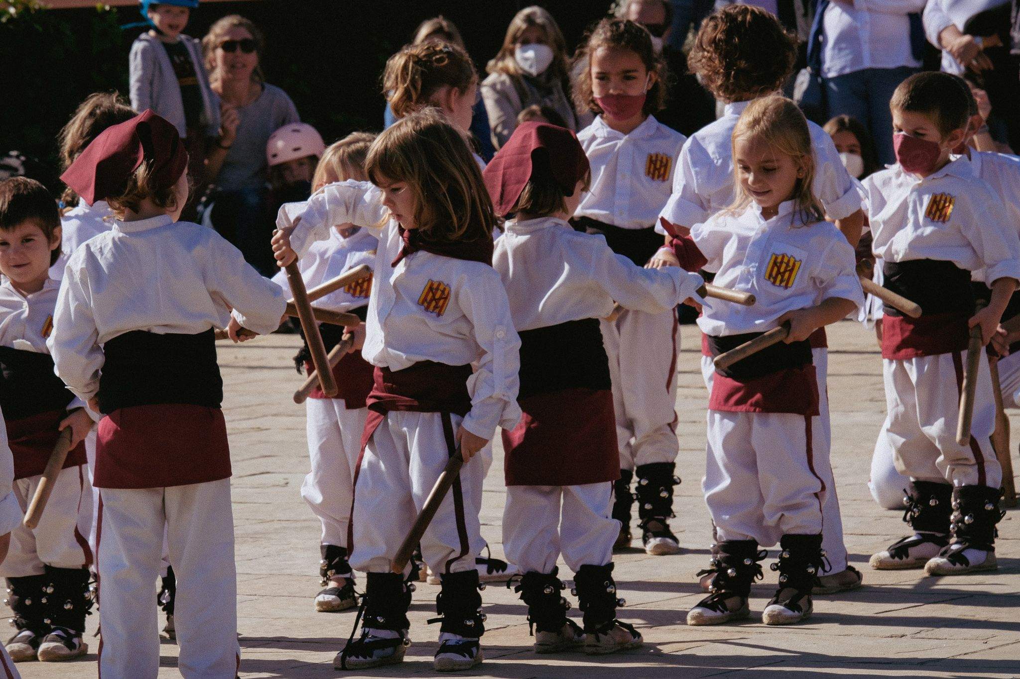 Mostra de Tardor dels Bastoners de Sant Cugat. FOTO: Ale Gómez