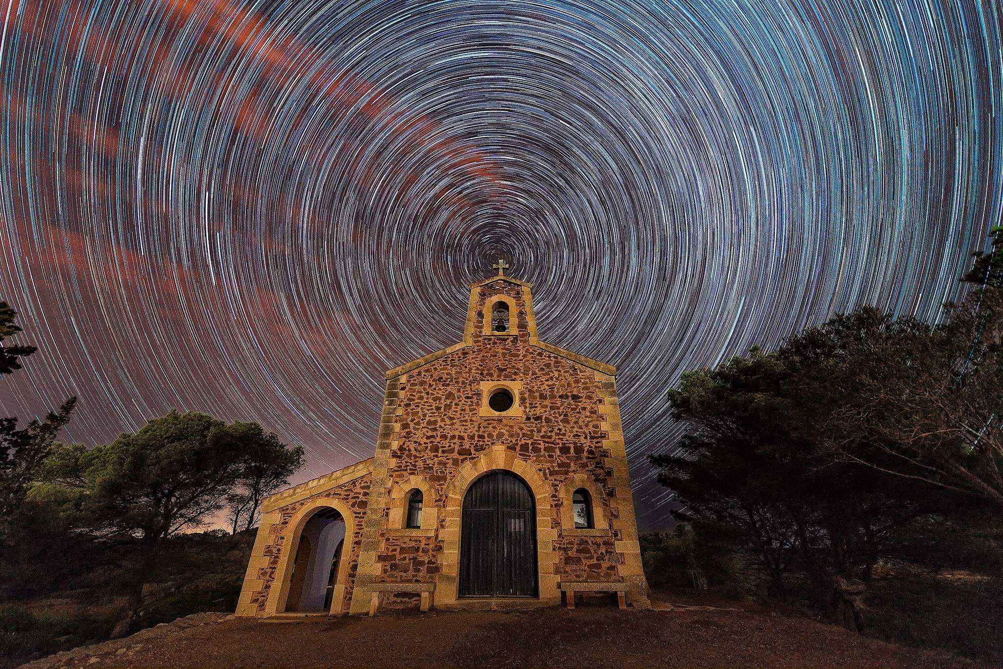 4t Premi WEB. Circumpolar a l’Ermita de Fàtima, Menorca. FOTO: Jordi de Febrer de Olives