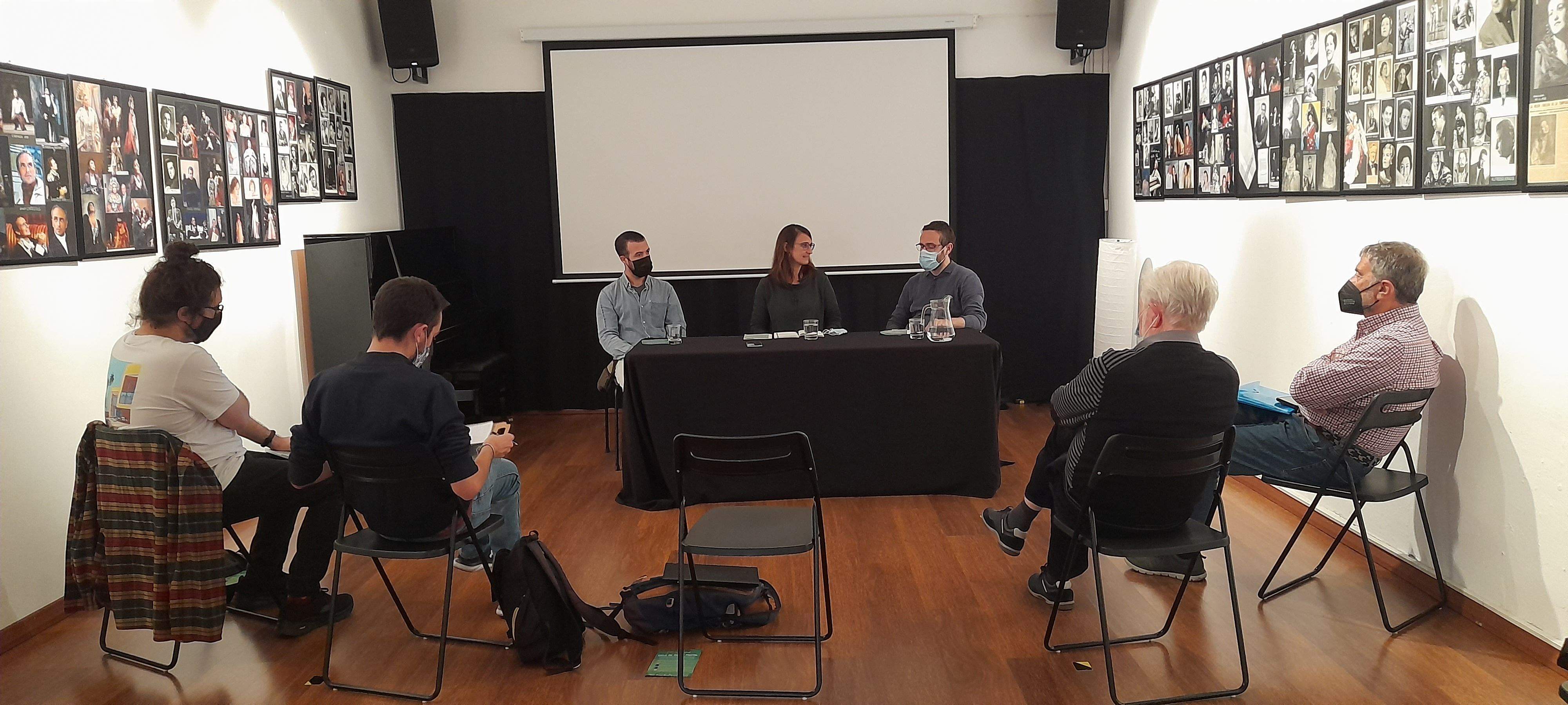 L'Ateneu presenta el Cicle de Salut Mental a la seva seu. FOTO: Cristina Cabasés