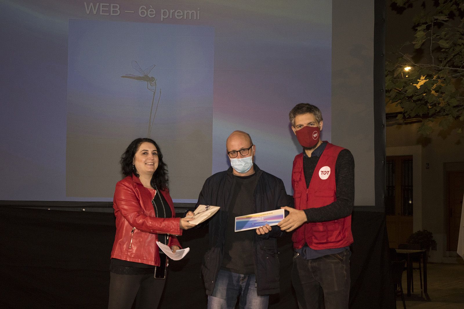 Jordi Serrano 6é premi categoria web del TOT Fotoportada 2021. Foto: Bernat Millet.