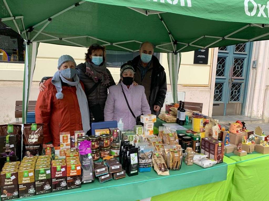 Parada Oxfam Intermón. FOTO: Cedida.