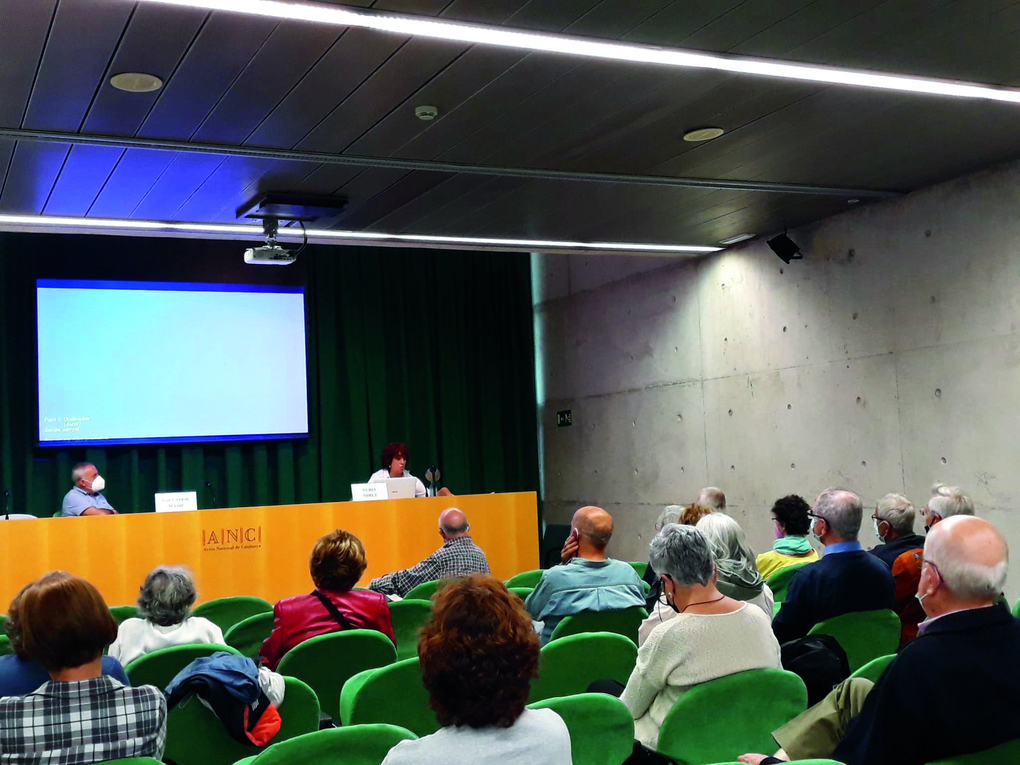 Una de les xerrades dels Amics de la UNESCO. FOTO: Cedida