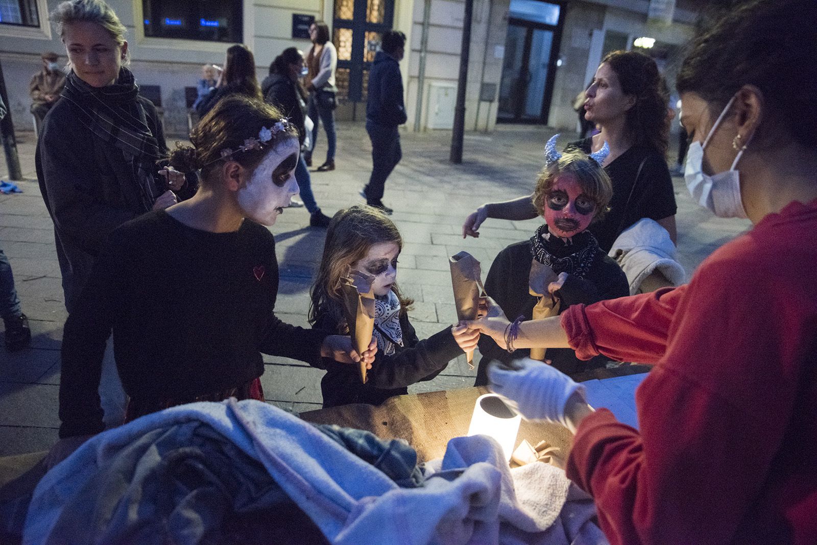 La Castanyada i Halloween a Sant Cugat. Foto: Bernat Millet.