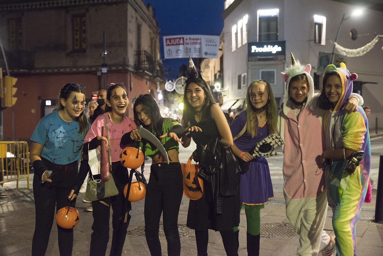 La Castanyada i Halloween a Sant Cugat. Foto: Bernat Millet.
