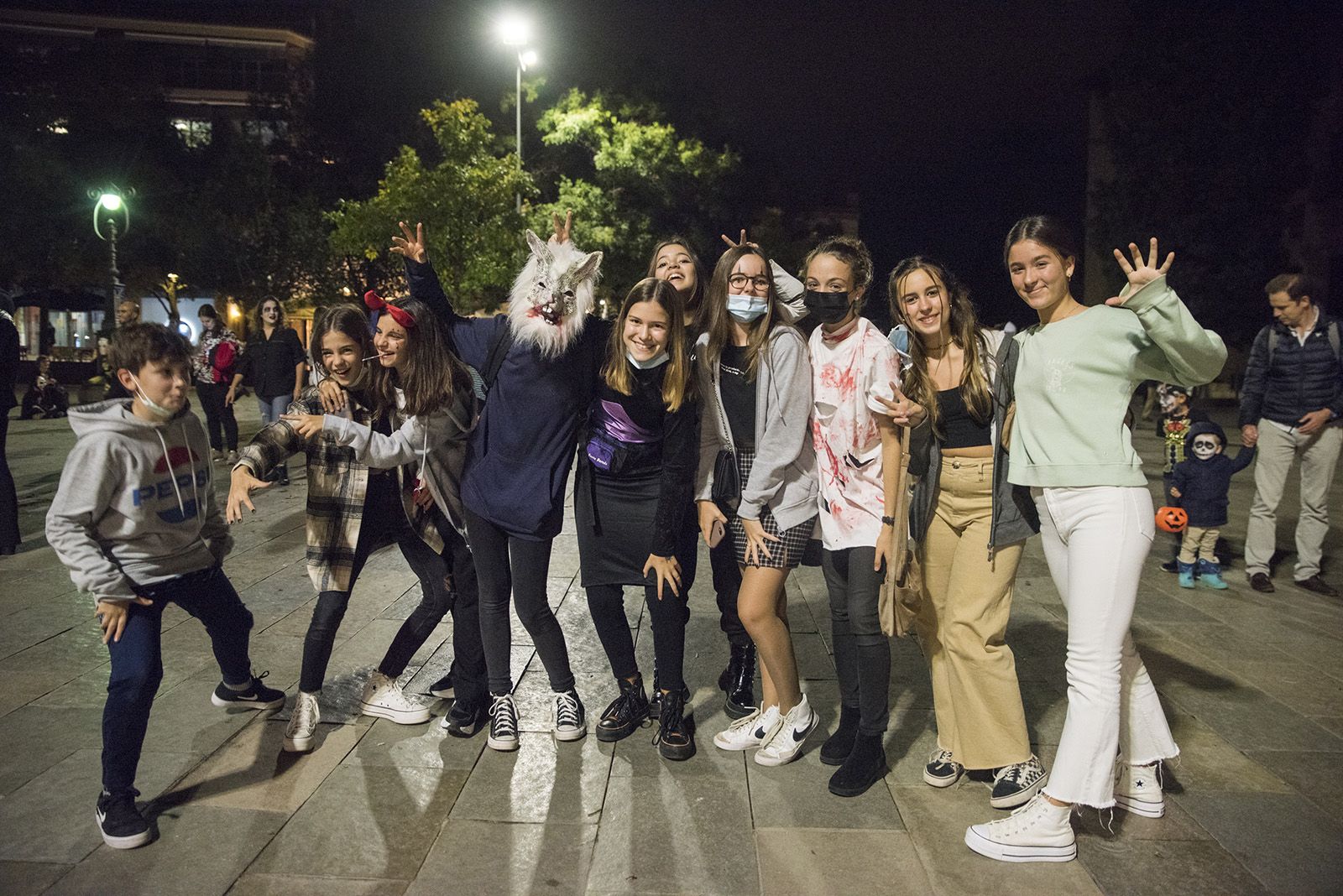 La Castanyada i Halloween a Sant Cugat. Foto: Bernat Millet.