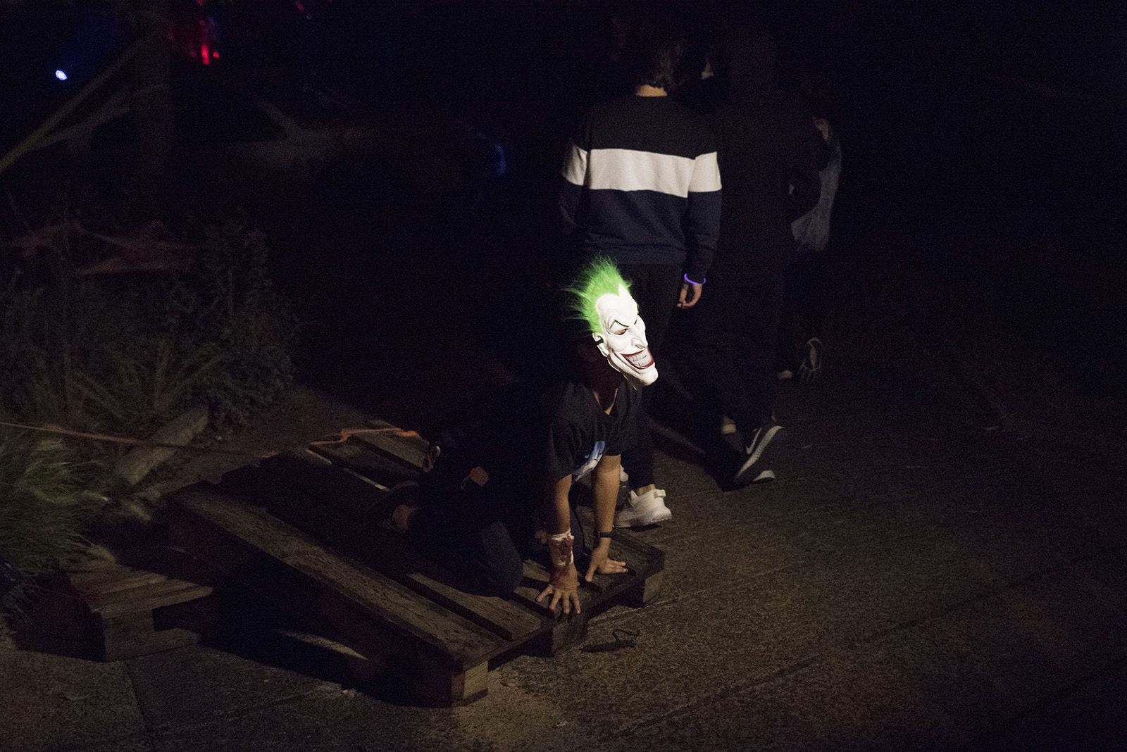 Túnel del terror de Les Planes. Foto: Bernat Millet.