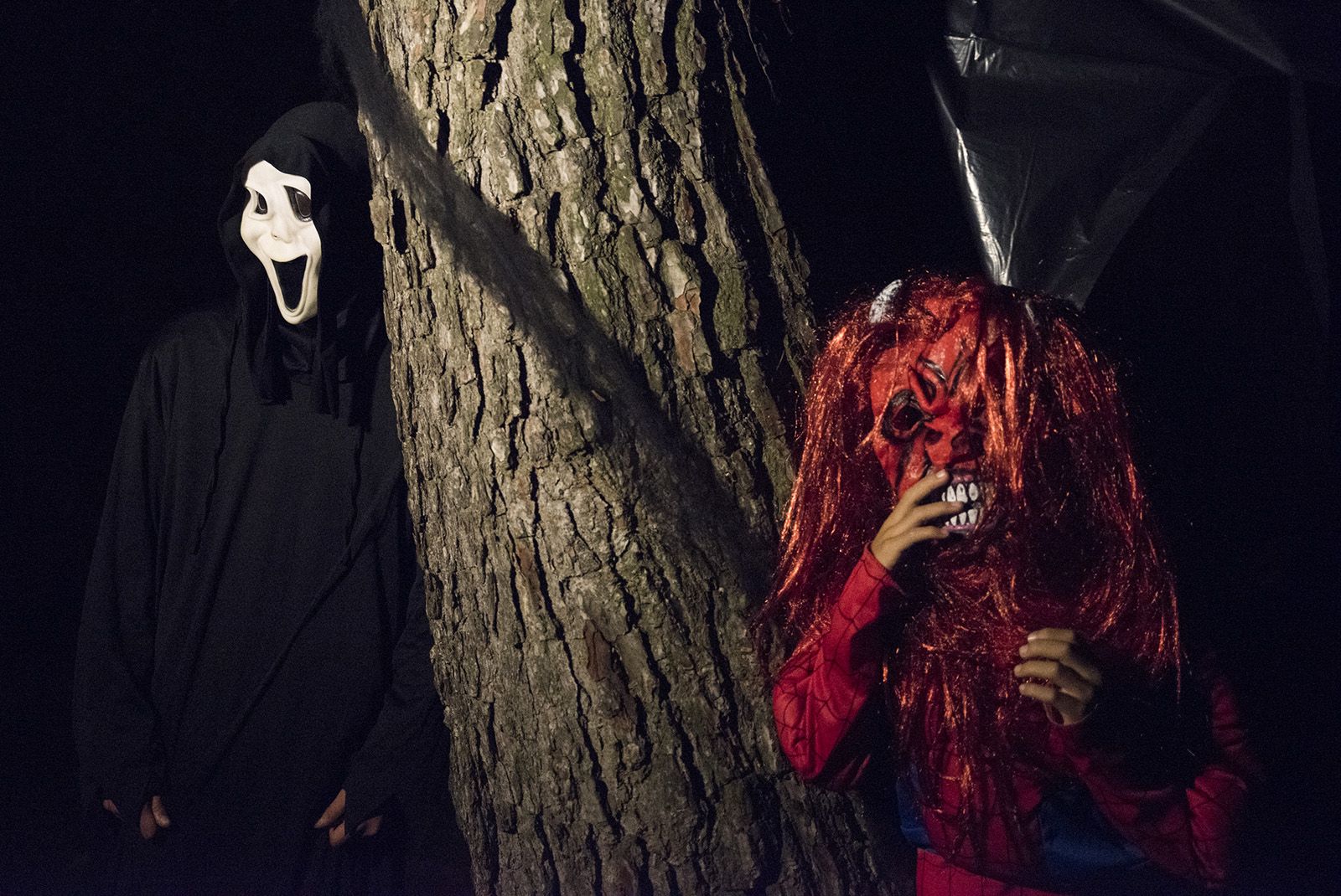 Túnel del terror de Les Planes. Foto: Bernat Millet.