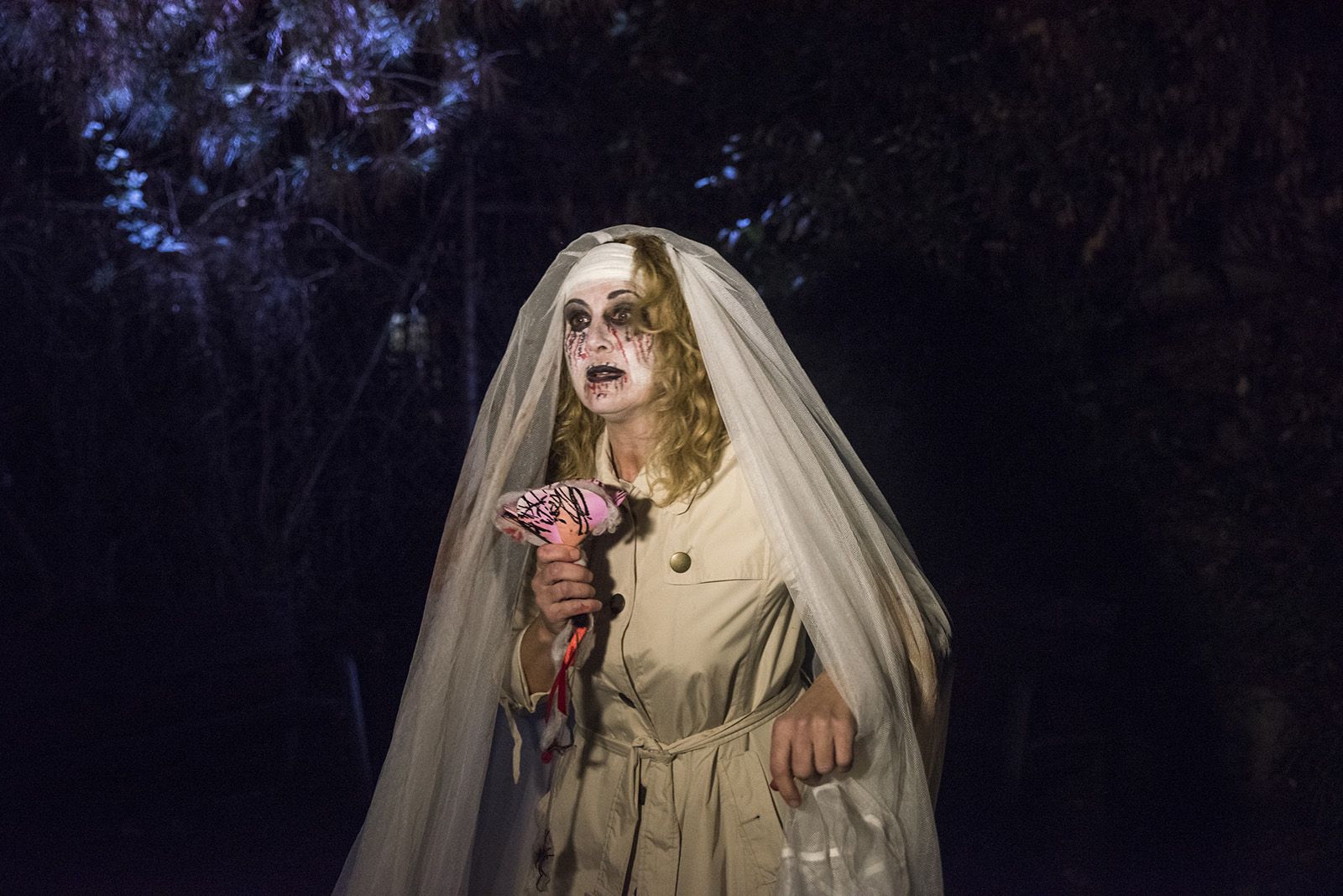 Túnel del terror de Les Planes. Foto: Bernat Millet.