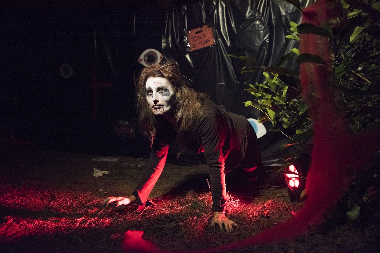 Túnel del terror de Les Planes. Foto: Bernat Millet.