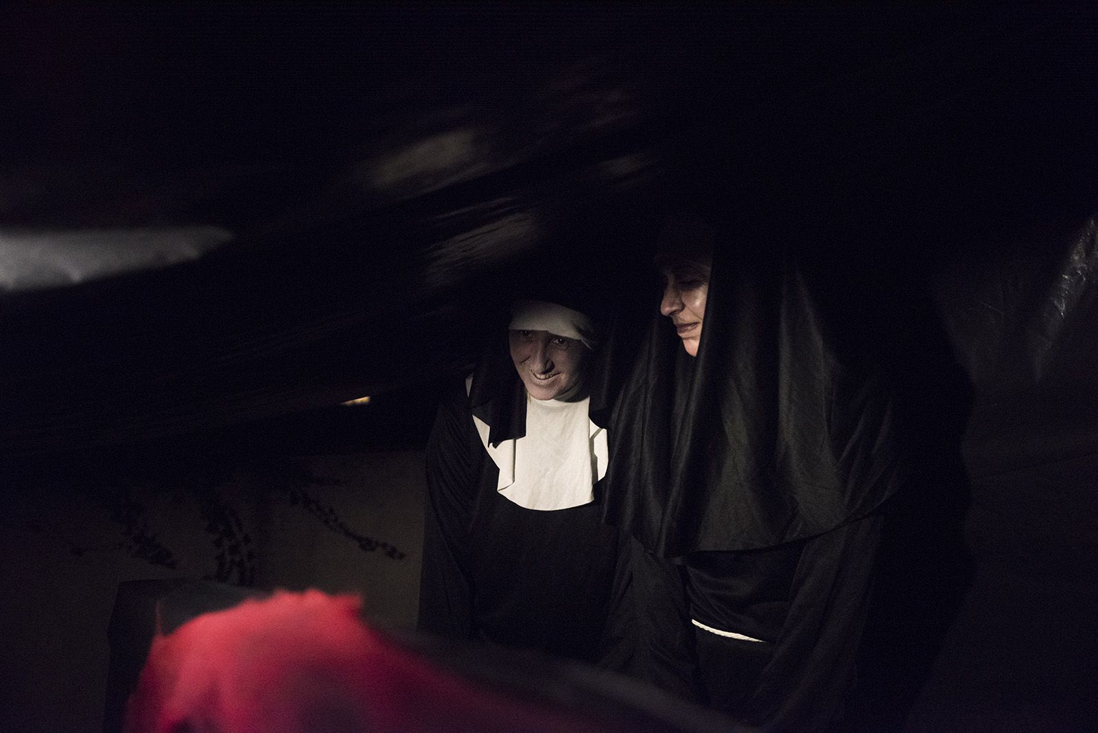 Túnel del terror de Les Planes. Foto: Bernat Millet.