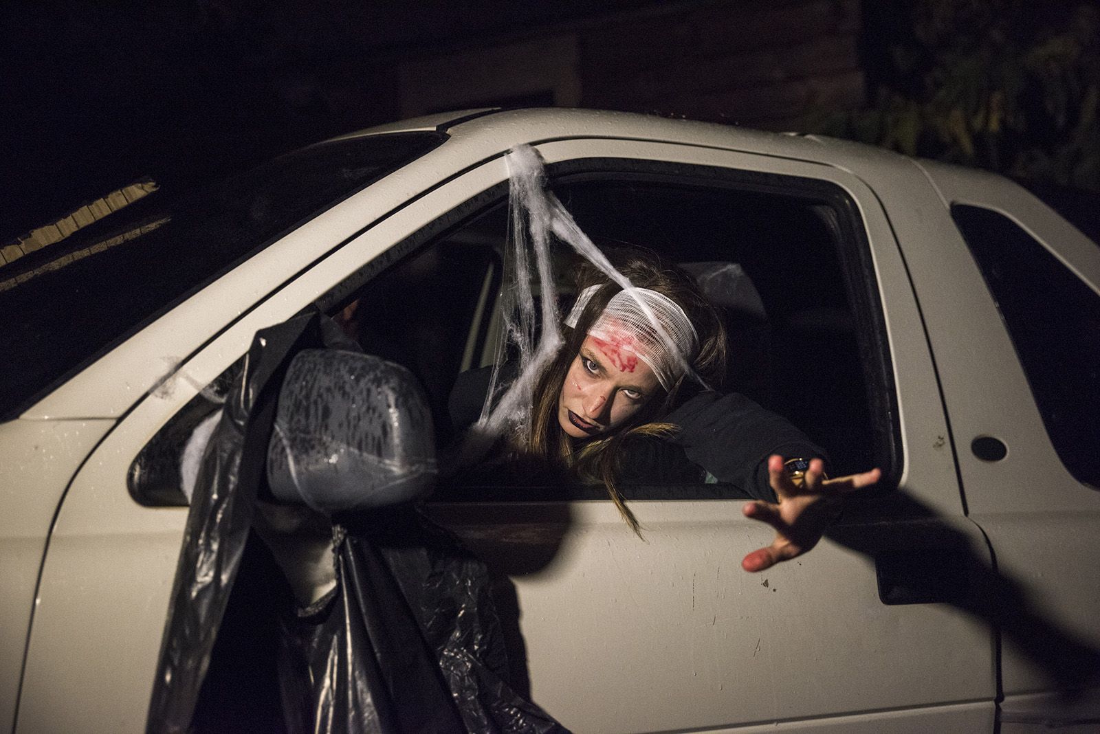 Túnel del terror de Les Planes. Foto: Bernat Millet.