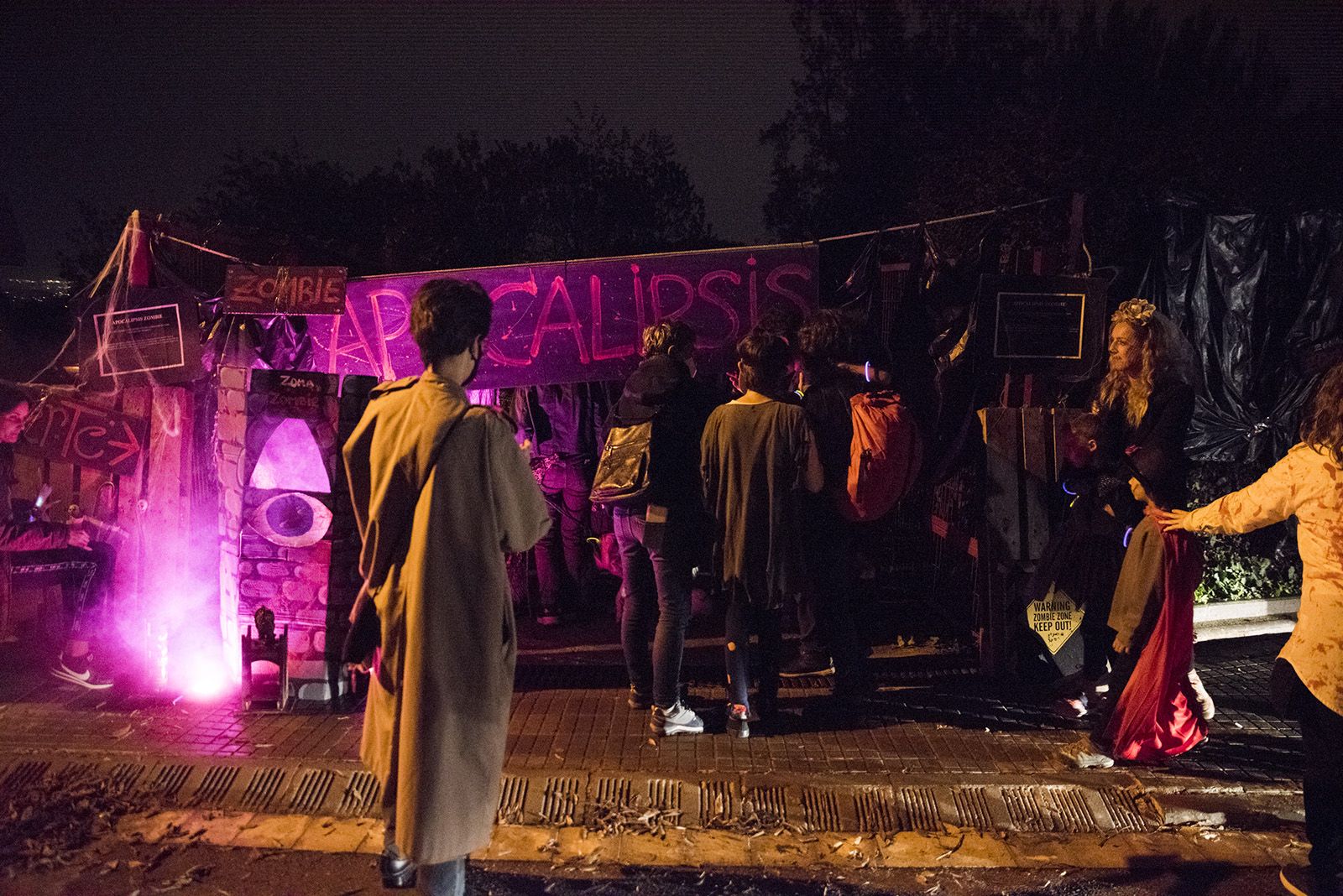 Túnel del terror de Les Planes. Foto: Bernat Millet.