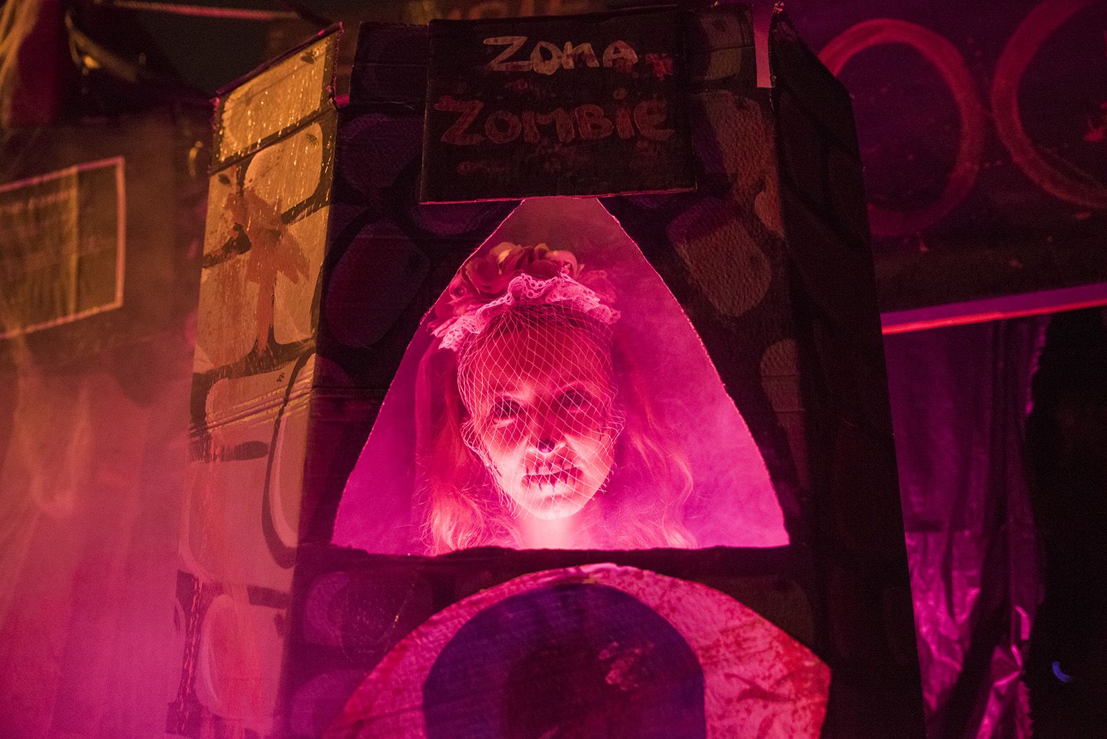 Túnel del terror de Les Planes. Foto: Bernat Millet.