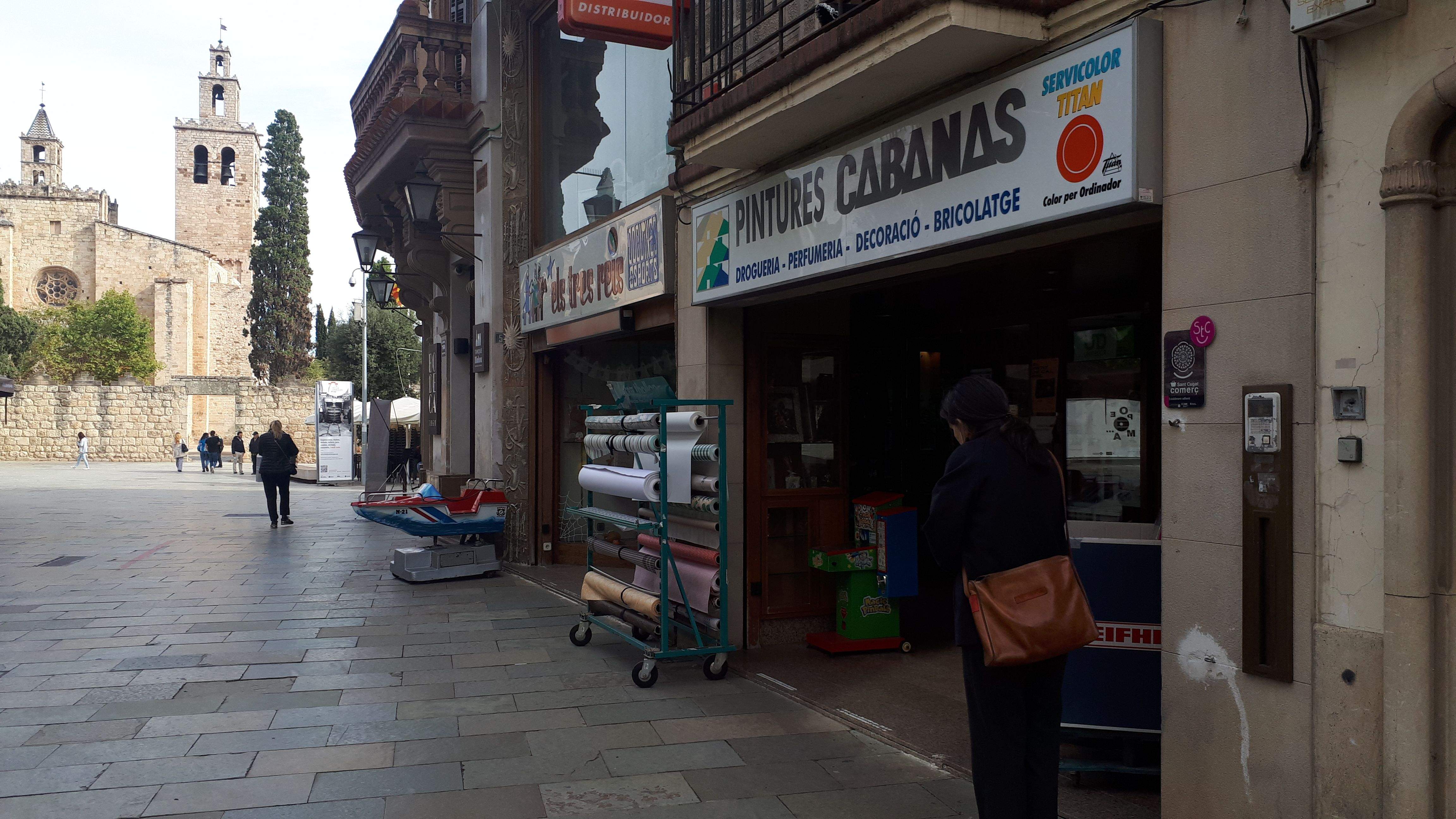 Pintures Cabanas tancarà en els pròxims mesos. FOTO: Cristina Cabasés