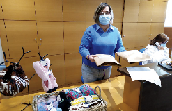 La Mercè treballa a Catalònia Fundació Creactiva. FOTO: Cedida