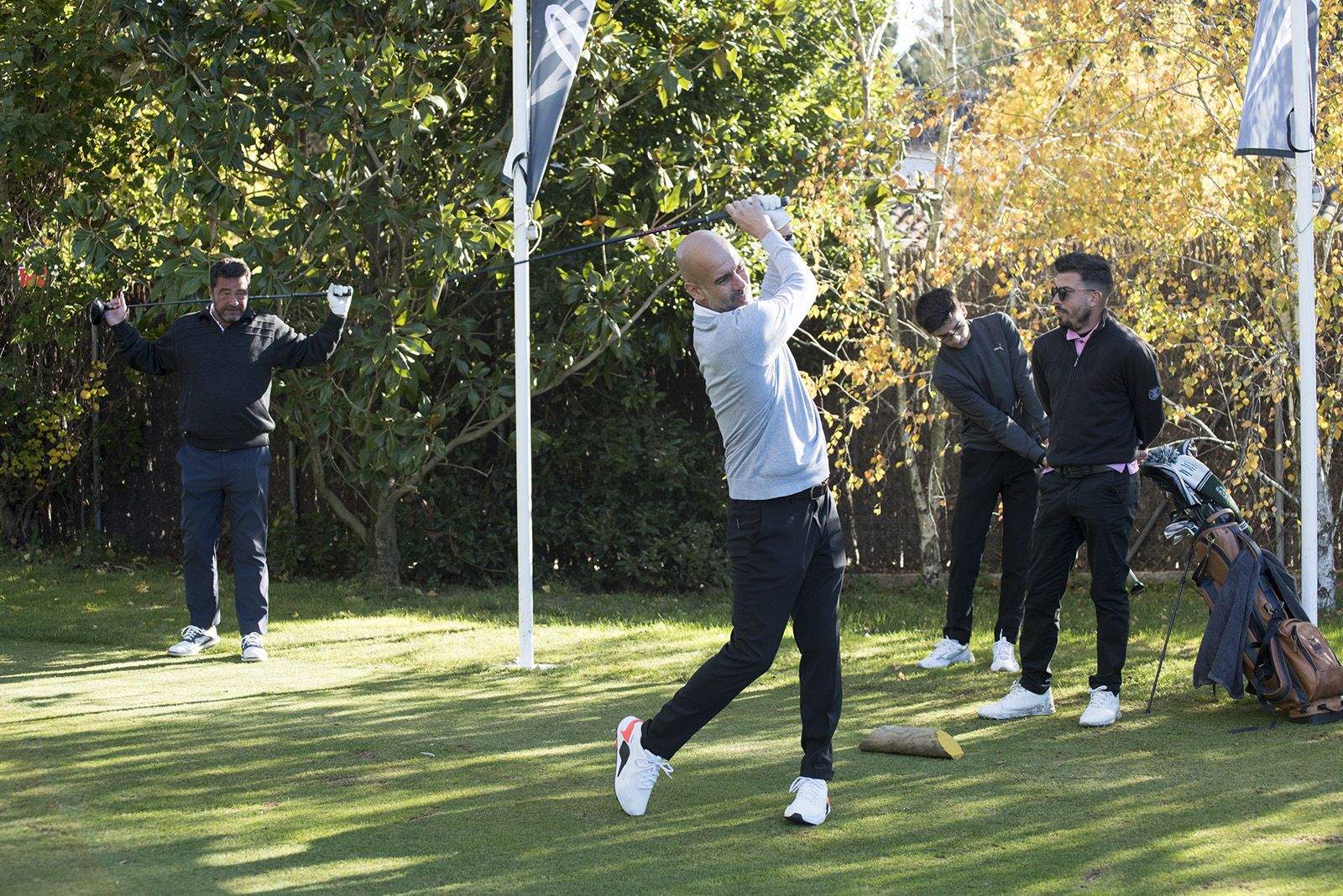 Torneig solidari amb Juan Carlos Unzué en el Club de Golf Sant Cugat. Fotos: Bernat Millet.
