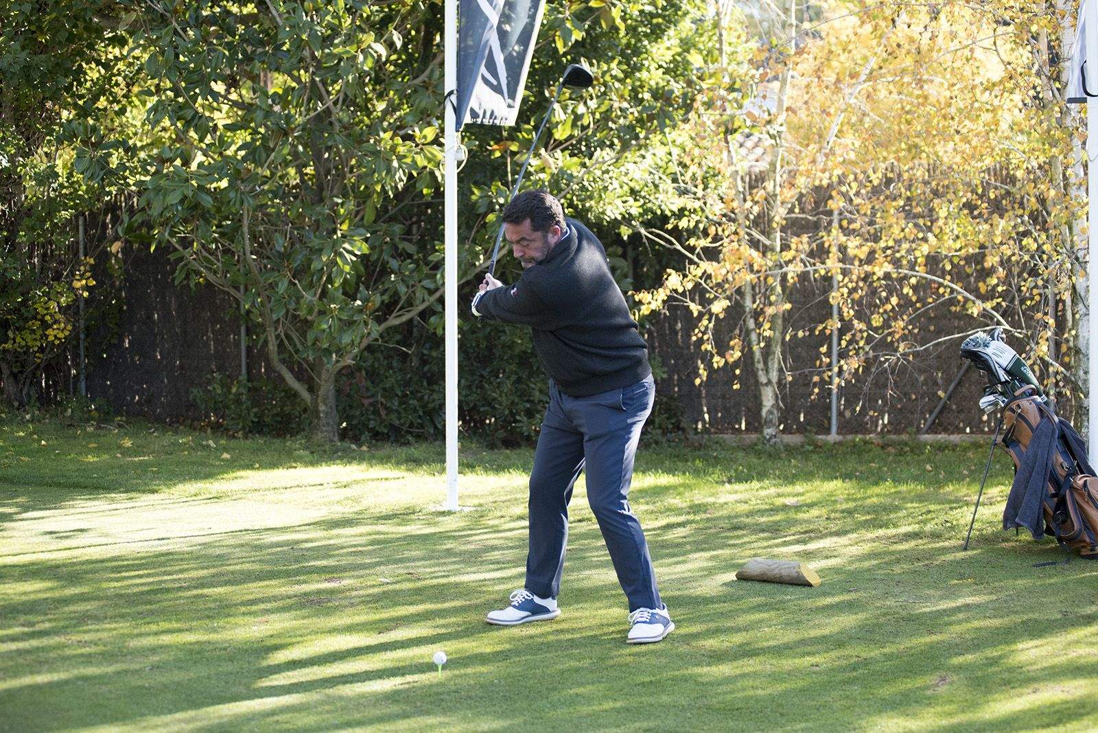 Torneig solidari amb Juan Carlos Unzué en el Club de Golf Sant Cugat. Fotos: Bernat Millet.