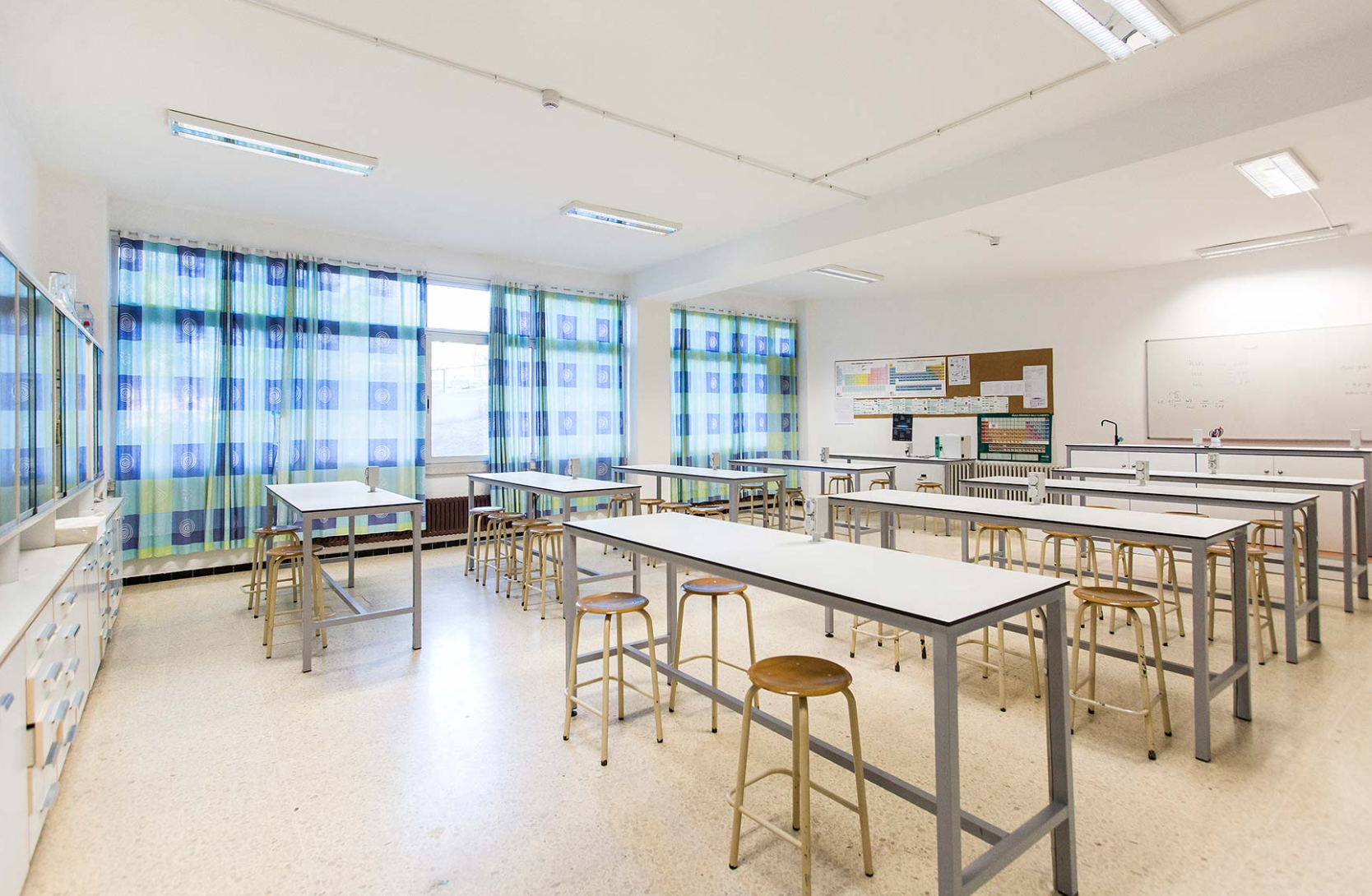 Una de les aules del Pureza de María FOTO: Pureza de María