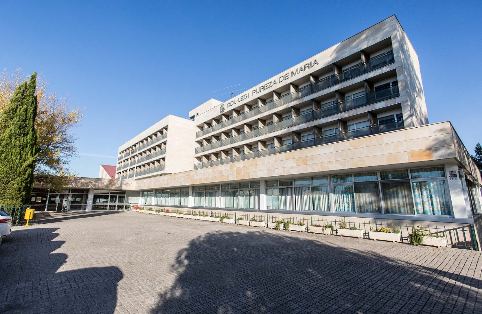 L'escola Pureza de María, a Sant Cugat FOTO: Cedida