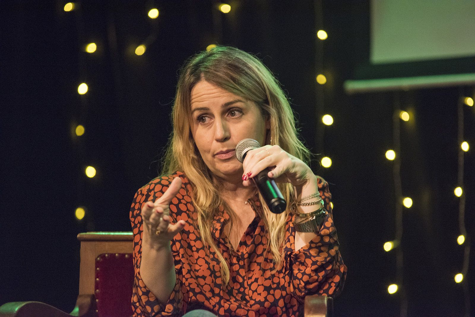 Presentació del llibre "El petó del capità Kirk" de Mònica Planas. Foto: Bernat Millet.