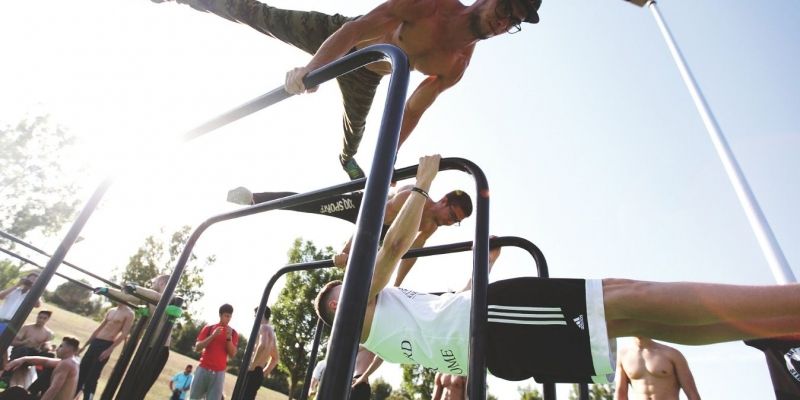 Sant Cugat disposa de diferents parcs de cal·listènia: Lali Puig