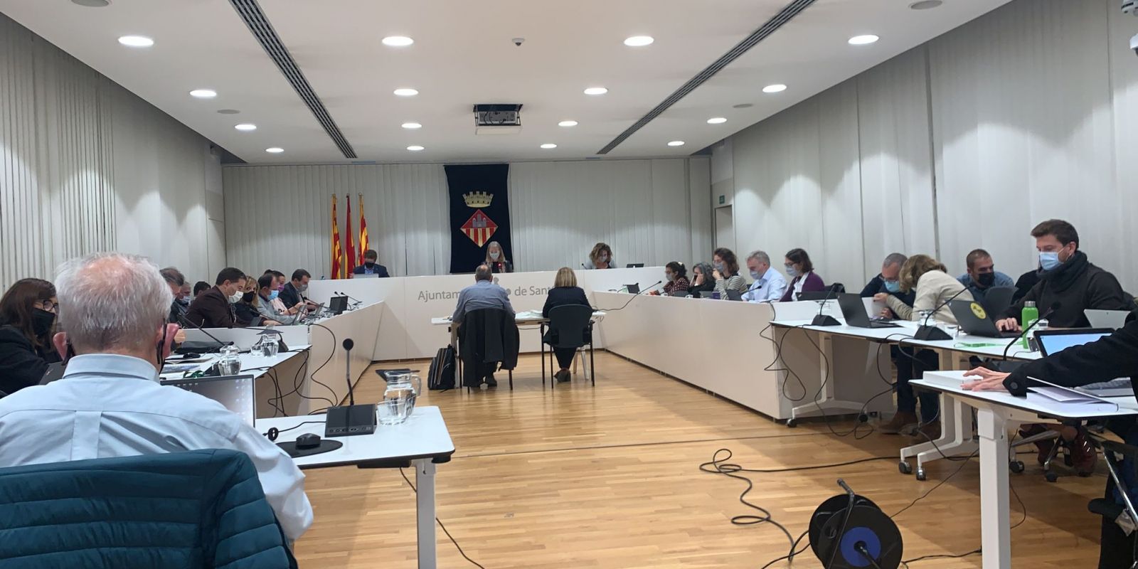 Ple municipal de novembre de Sant Cugat. FOTO: TOT Sant Cugat