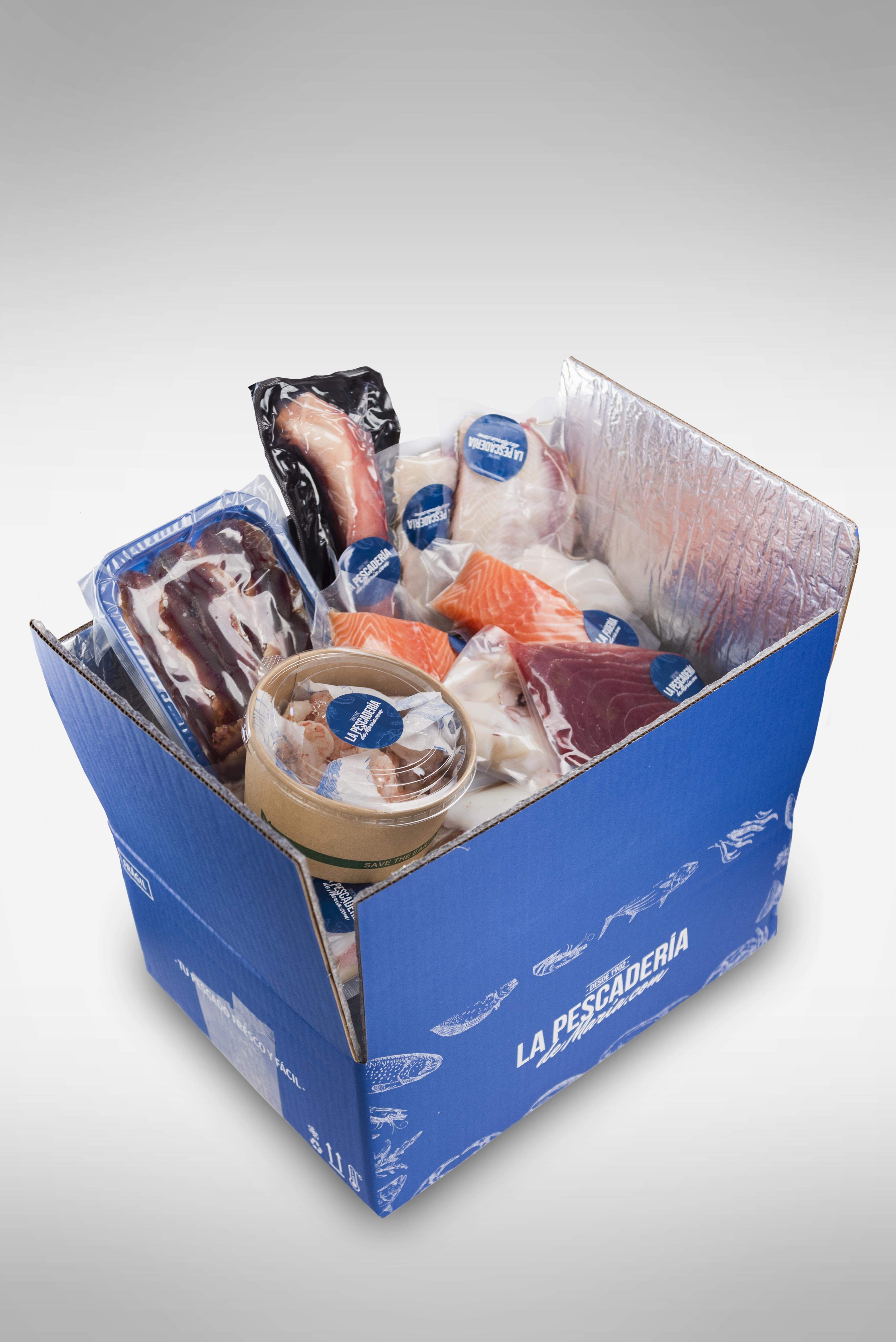 La peixateria online "La Pescadería de María" ofereix packs exclusius amb tot el que necessites. FOTO: Cedida