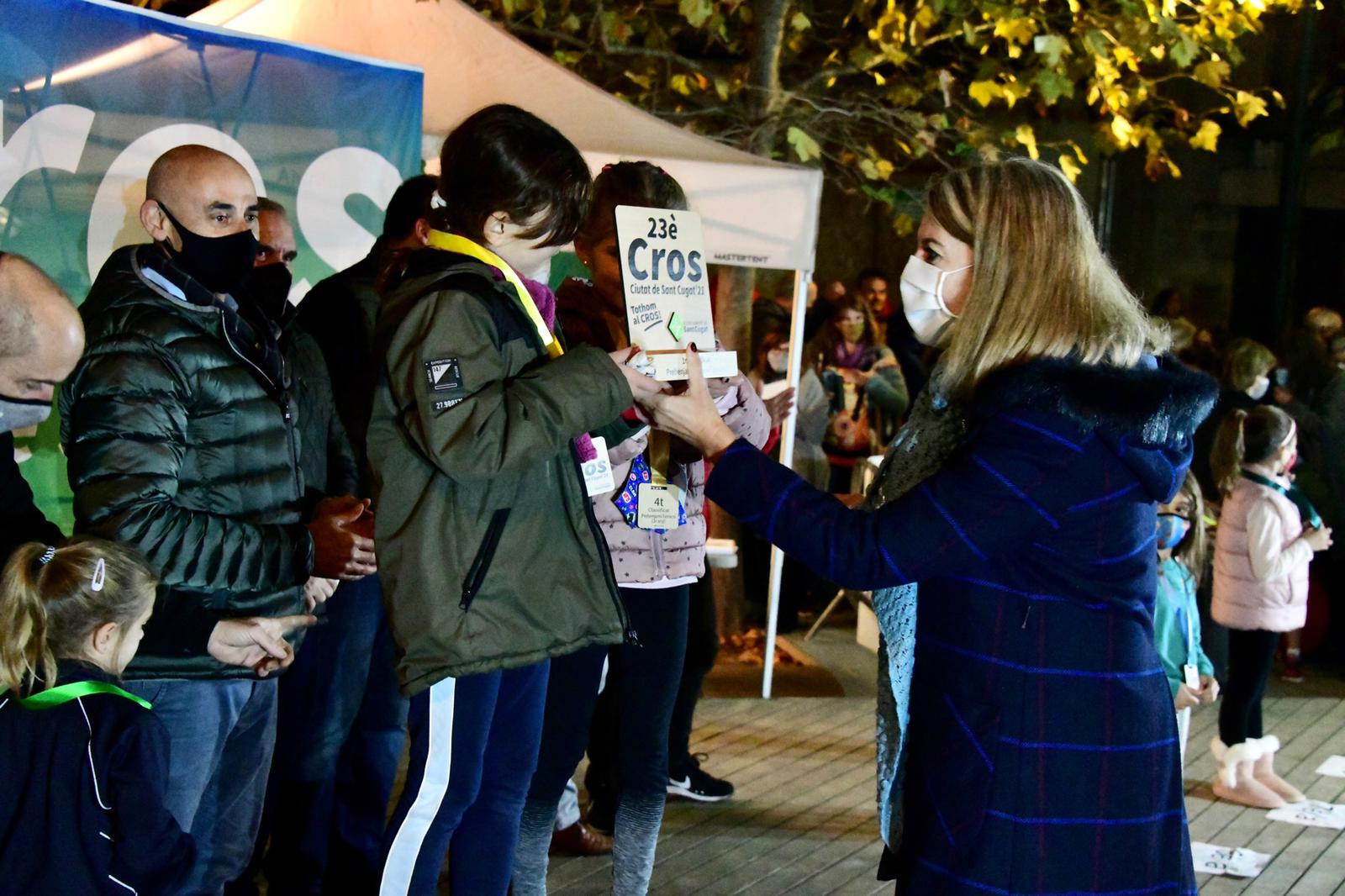 El Cros Ciutat de Sant Cugat ha entregat els premis als primers classificats de la 23a edició. FOTO: Jordi García