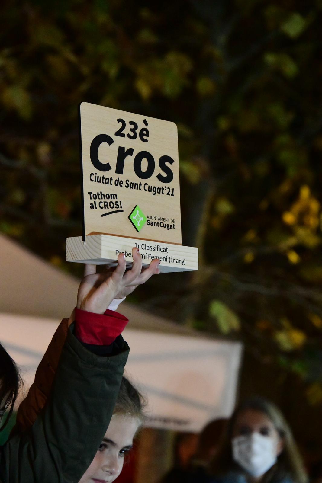 El Cros Ciutat de Sant Cugat ha entregat els premis als primers classificats de la 23a edició. FOTO: Jordi García