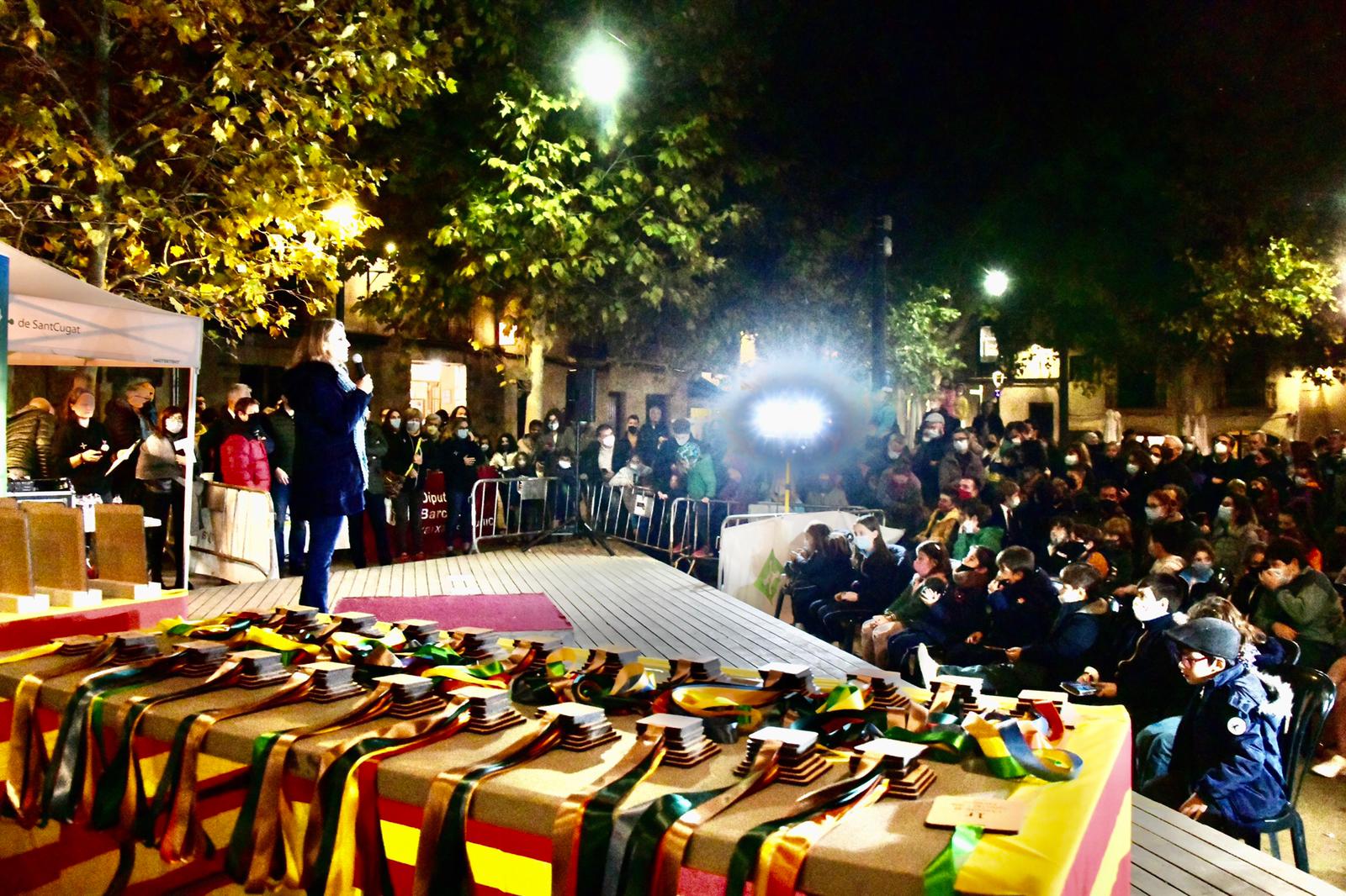 El Cros Ciutat de Sant Cugat ha entregat els premis als primers classificats de la 23a edició. FOTO: Jordi García