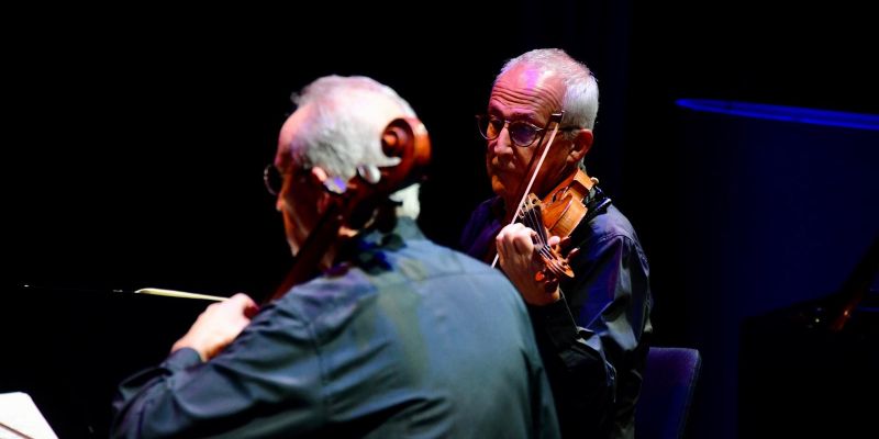 Els germans Claret van reinterpretar el concert que Pau Casals va fer a la Casa Blanca el 1961. FOTO: Jordi García