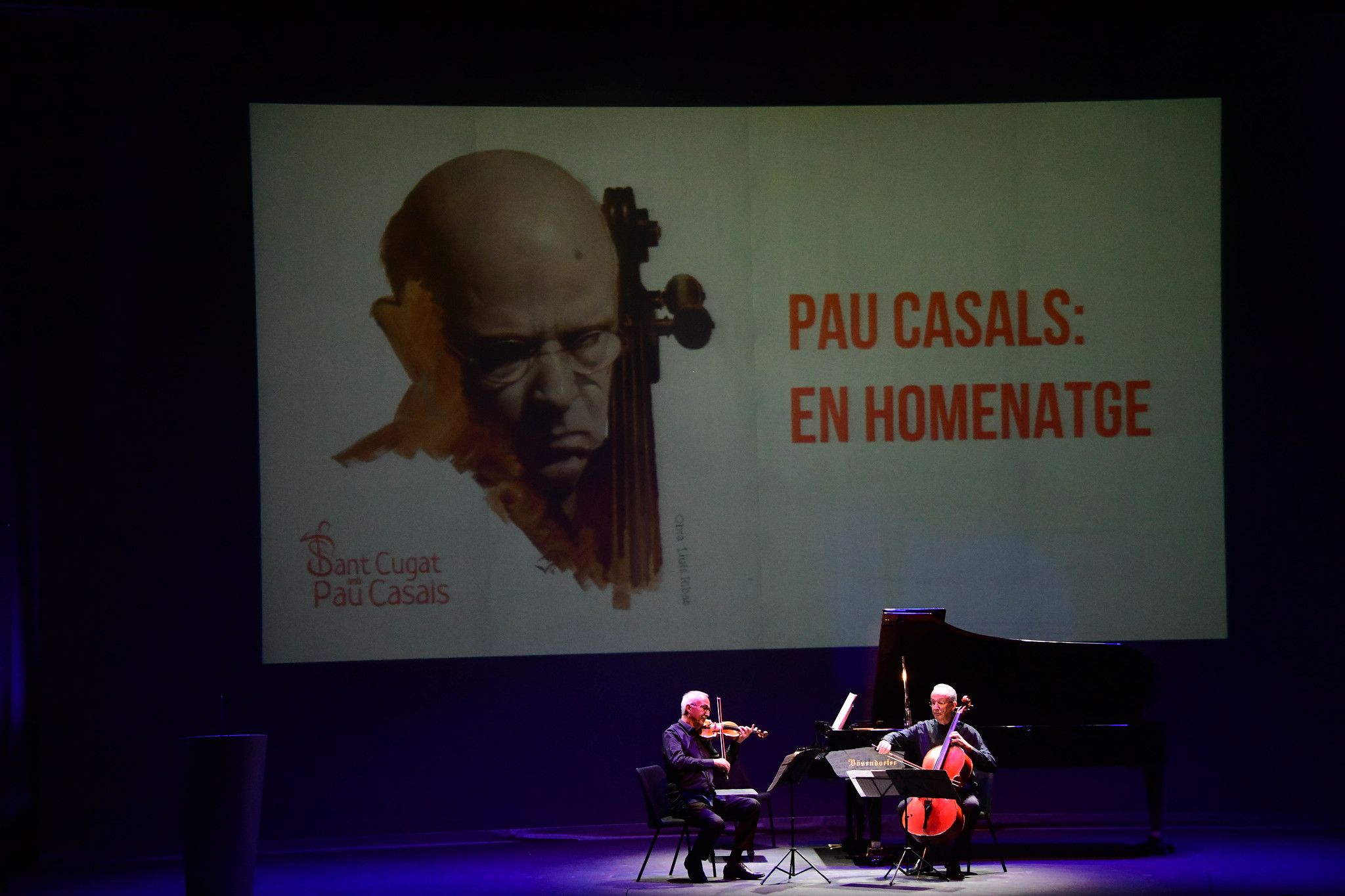 Concert en homenatge a Pau Casals FOTO: Localpres