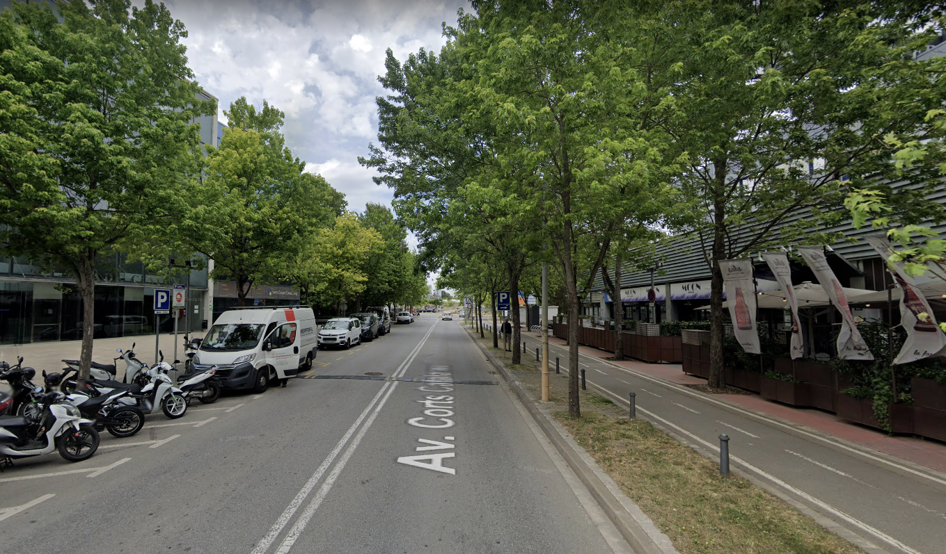 La discoteca Moon està a la zona d'oci nocturn de Can Solà FOTO: Google Maps