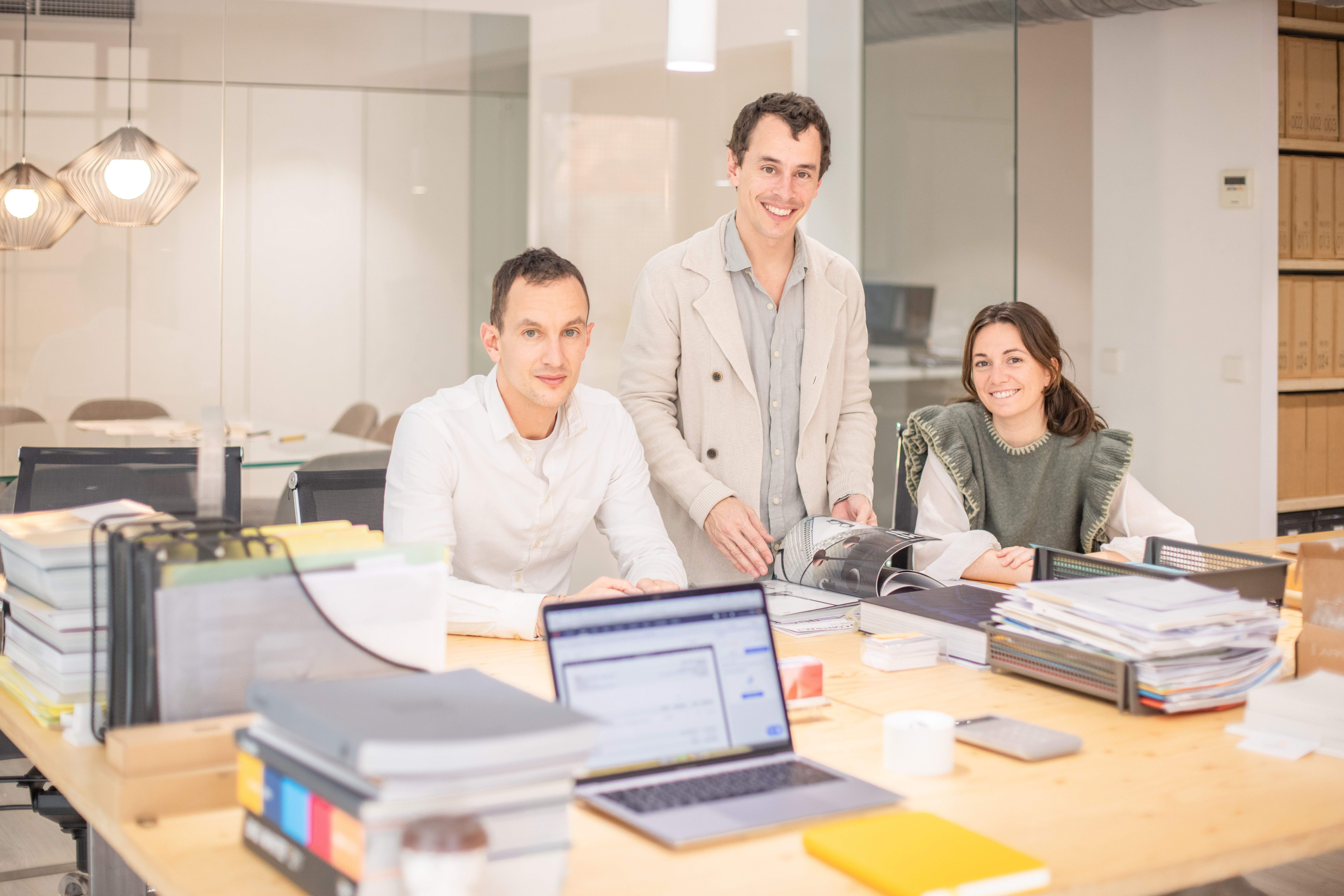 Equip de l'estudi d'il·luminació de Sant Cugat, LightVolution. FOTO: Cedida