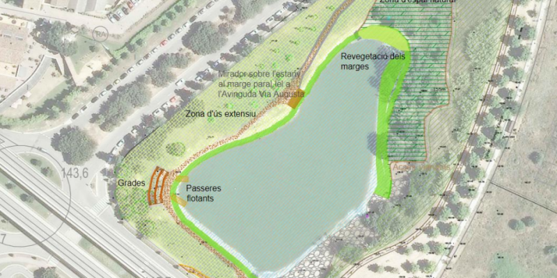 Durant el Consell també s'ha parlat del projecte de l'estany de la Guinardera. FOTO: CB Centre Oest