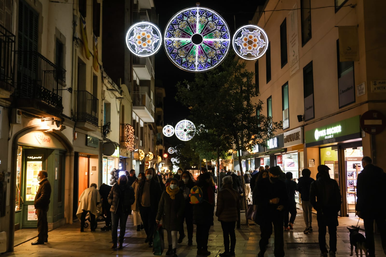 Sant Cugat dona el tret de sortida al Nadal. FOTO: Lali Puig
