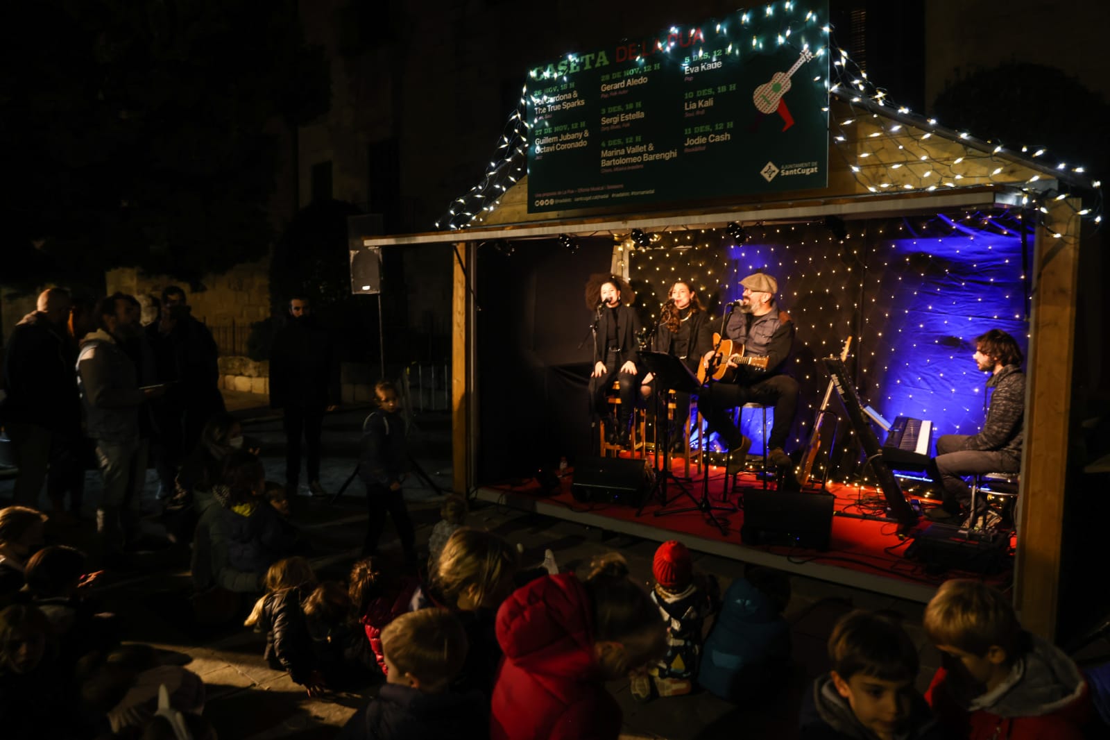 Sant Cugat dona el tret de sortida al Nadal. FOTO: Lali Puig